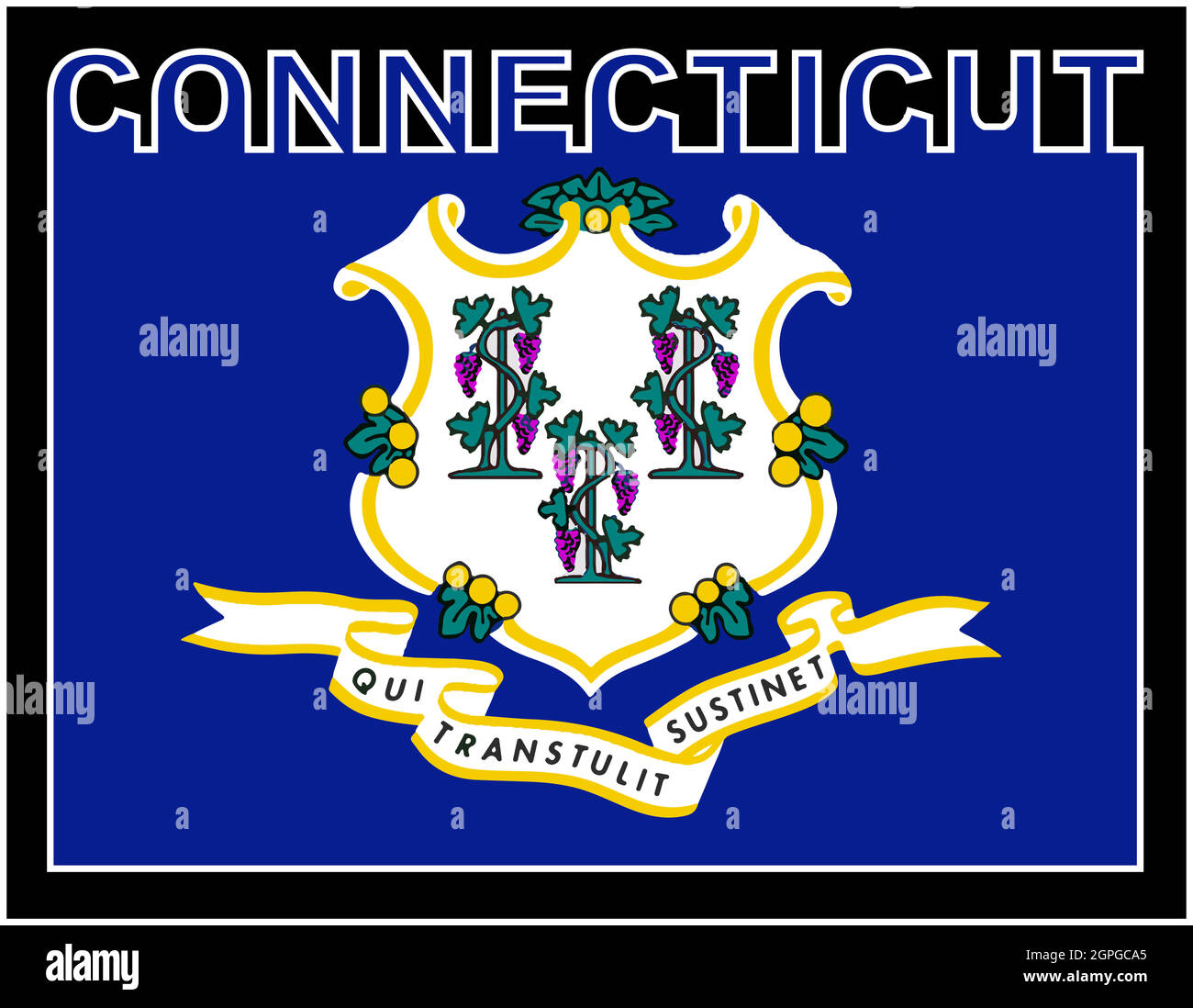 Simbolo connecticut Immagini Vettoriali Stock - Alamy