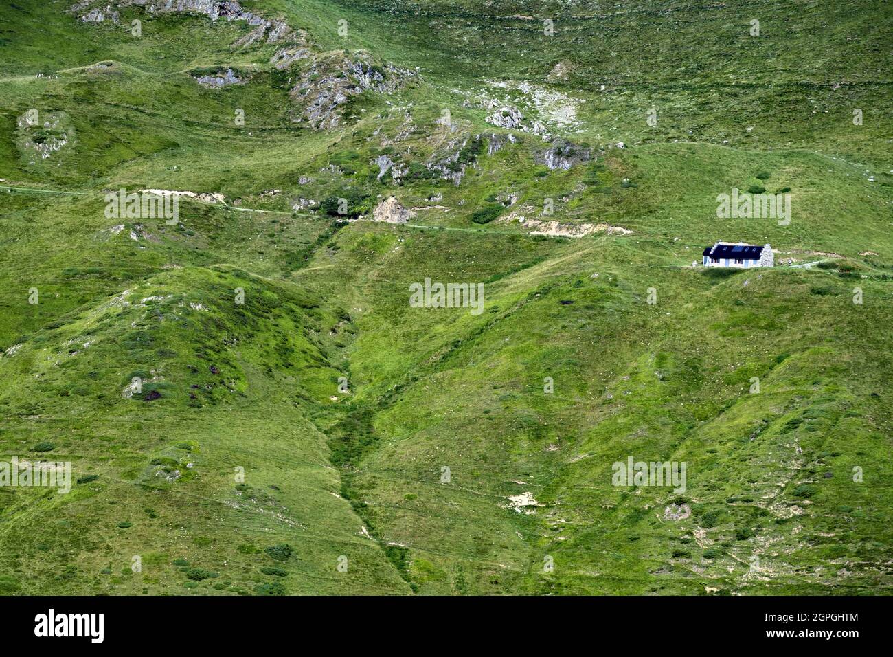 Francia, alta Garonna, Pirenei, col du bales Foto Stock