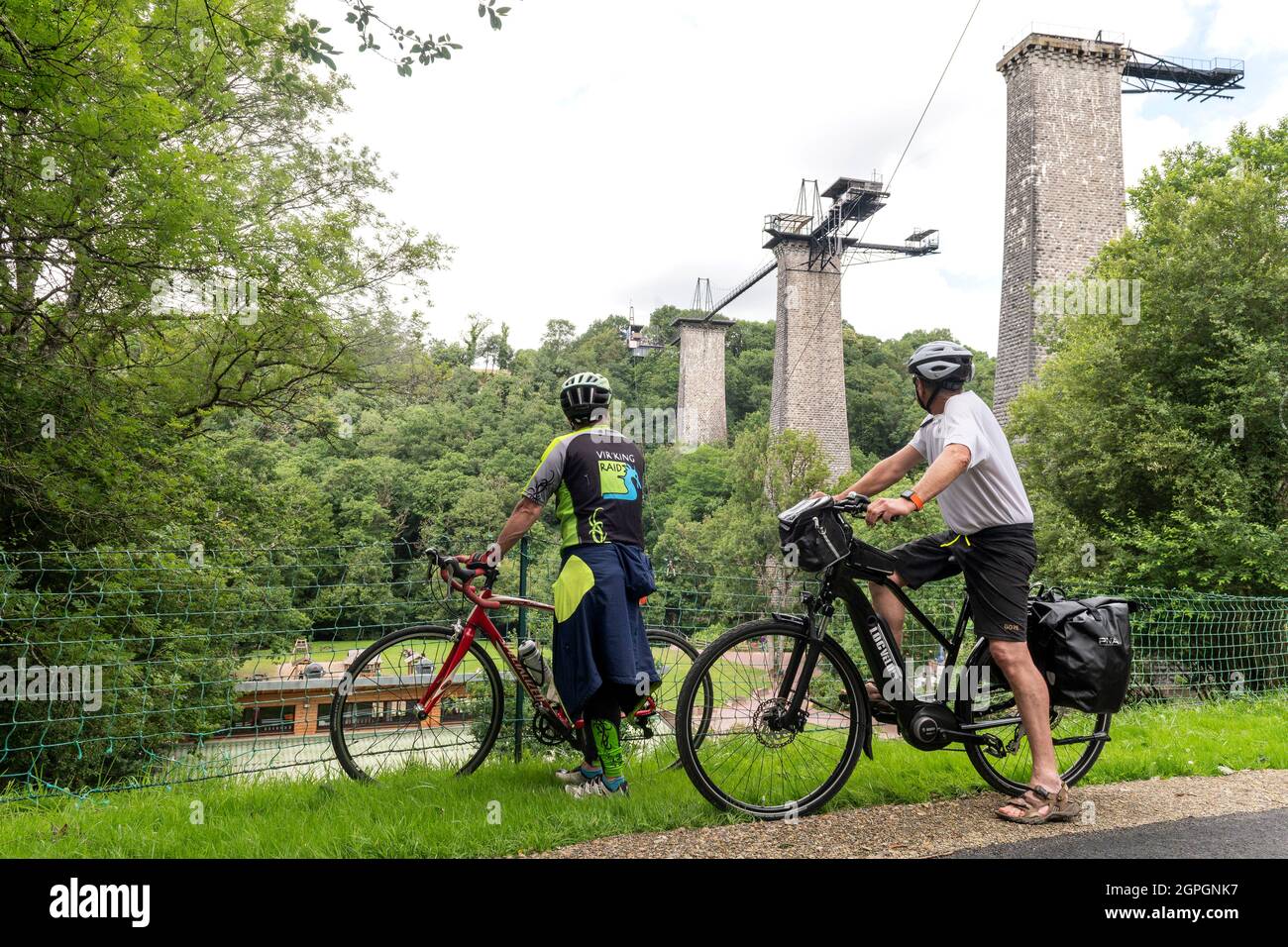 Francia, Calvados, zona Souleuvre en Bocage Foto Stock