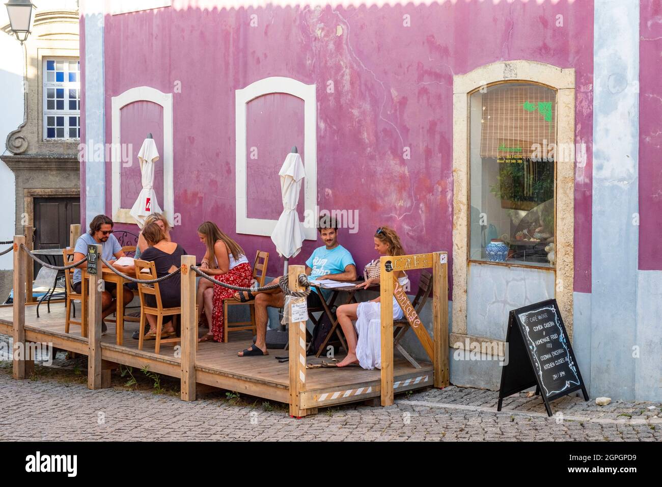 Portogallo, Algarve, Monchique, città vecchia Foto Stock