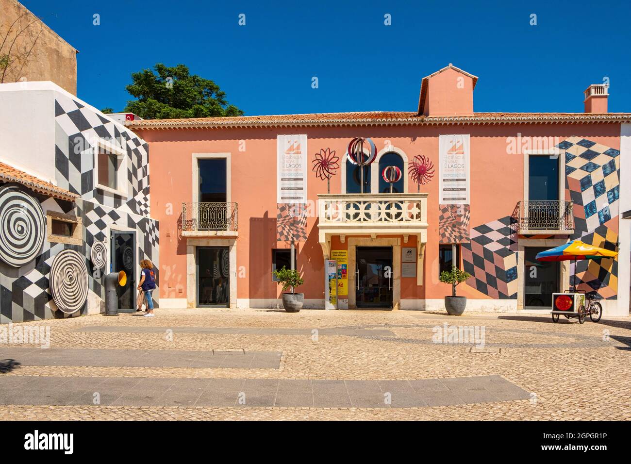Portogallo, Algarve, Lagos, il mercato, il centro culturale Foto Stock