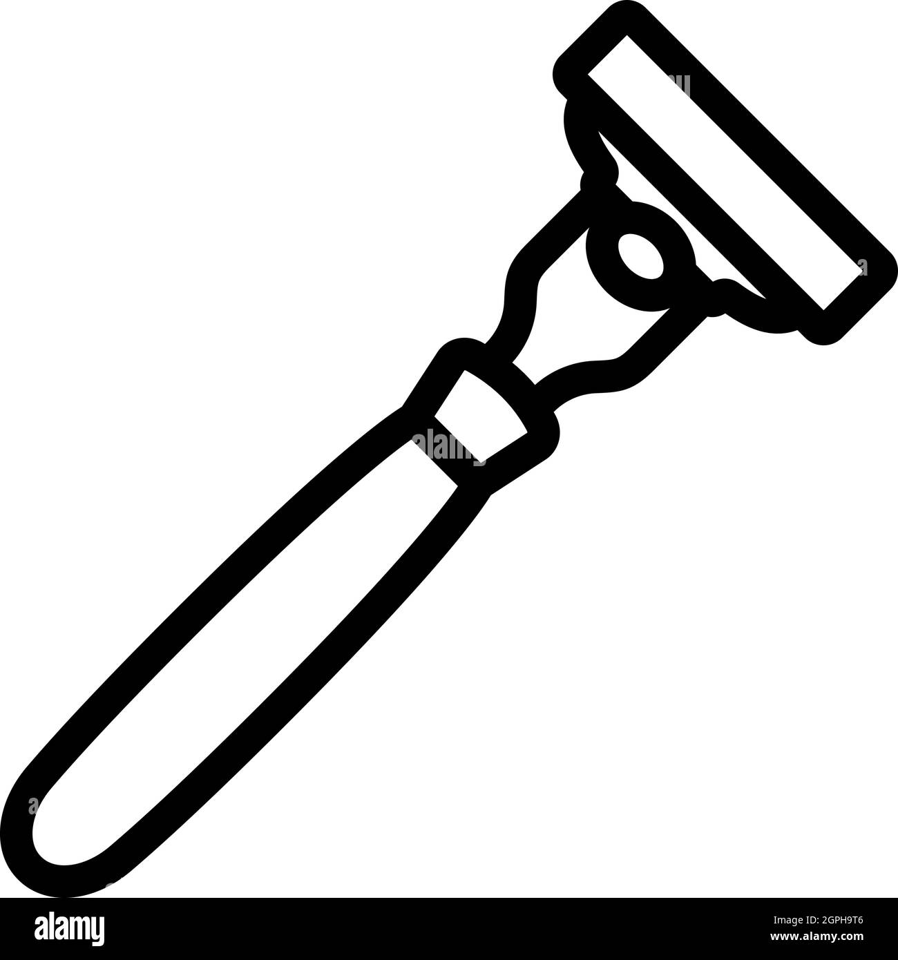 Icona Safety Razor Illustrazione Vettoriale