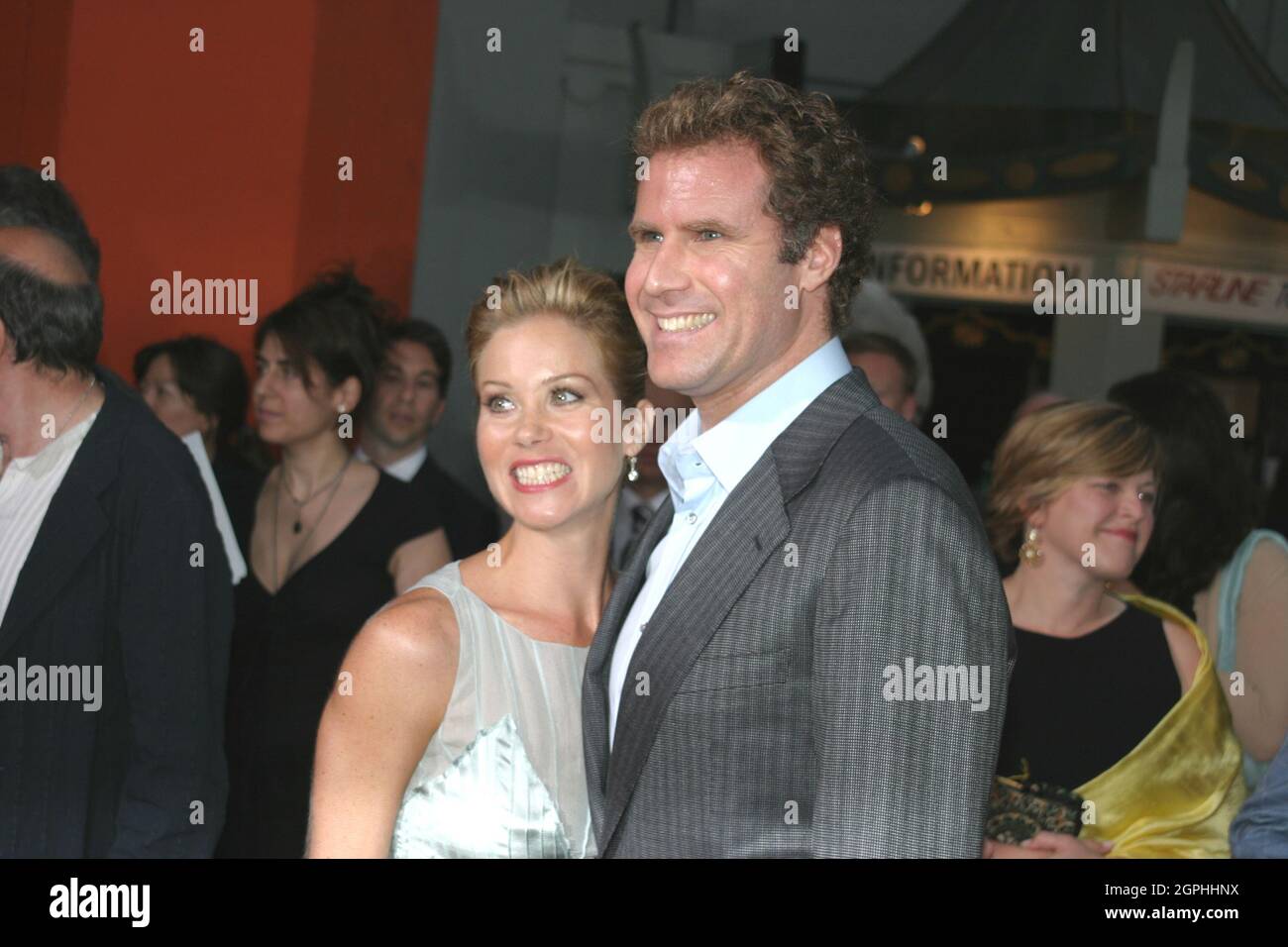 Will Ferrell, Christina Applegate 06/28/04 ANCHORMAN - LA LEGGENDA della RON BORGOGNA al Grauman's Chinese Theatre, Hollywood Foto di Kazumi Nakamoto/HNW/PictureLux Foto Stock