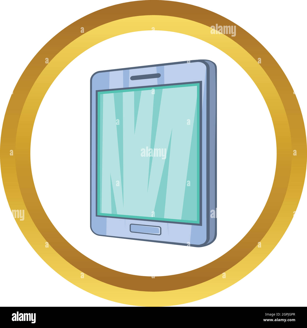 Tablet icona vettore Illustrazione Vettoriale