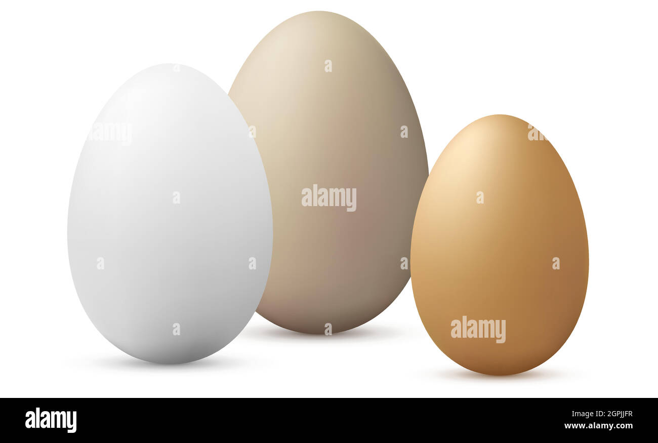 Felice Pasqua uova colorate Illustrazione Vettoriale