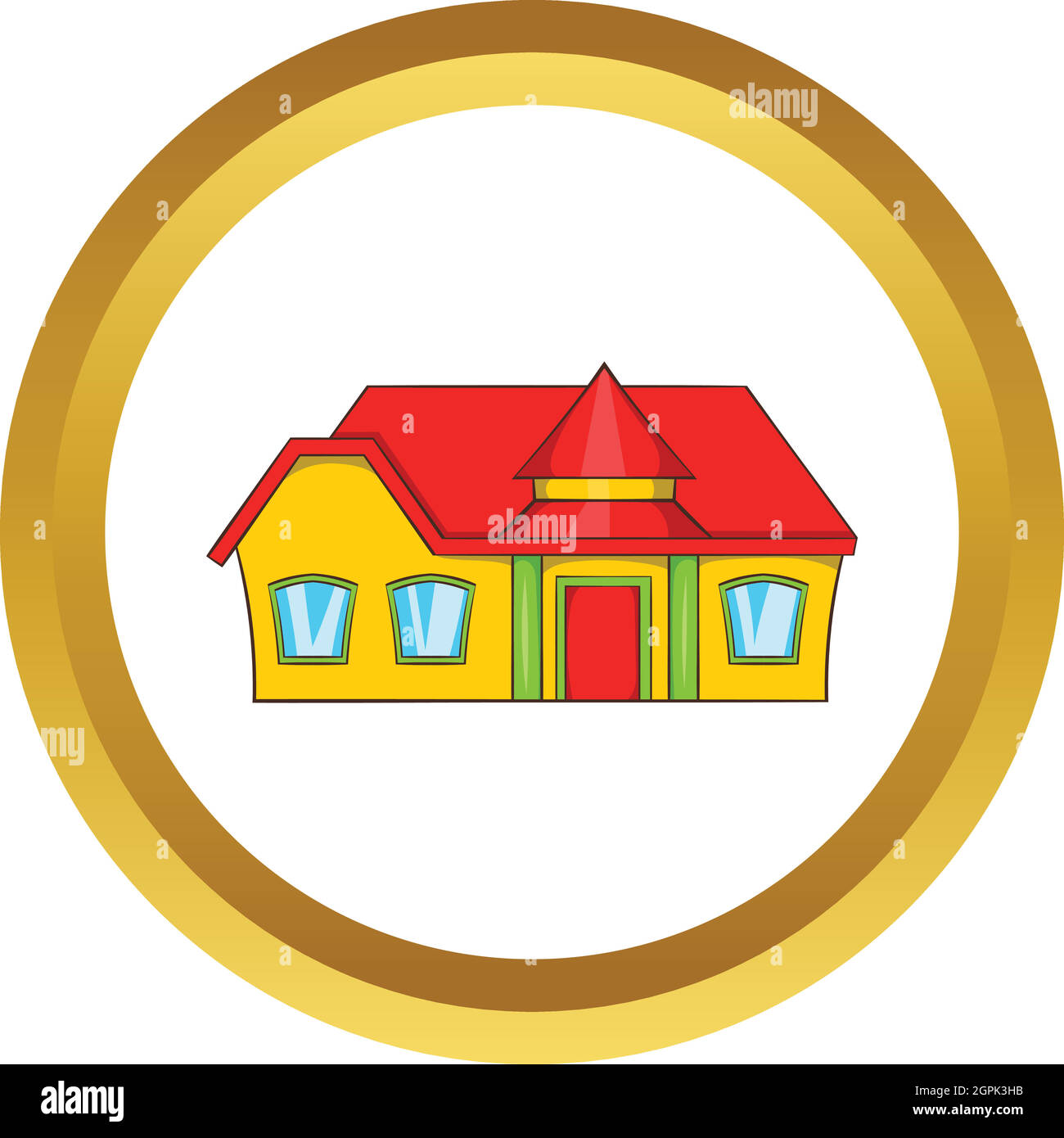 Immobiliare icona vettore Illustrazione Vettoriale