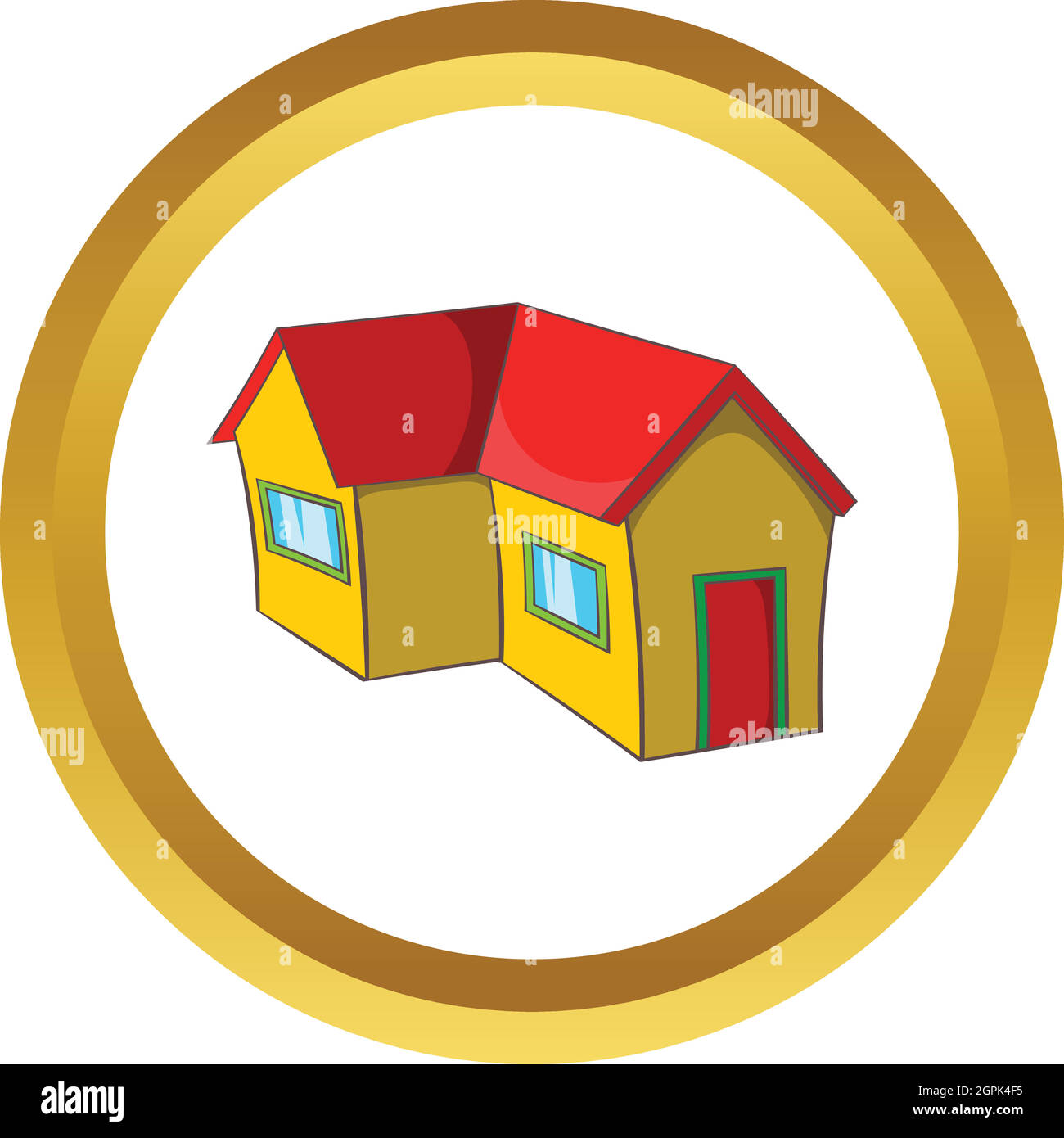 Immobiliare icona vettore Illustrazione Vettoriale