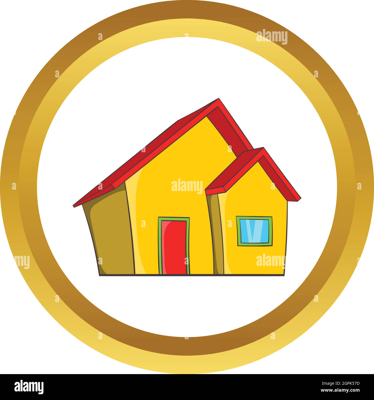 Immobiliare icona vettore Illustrazione Vettoriale