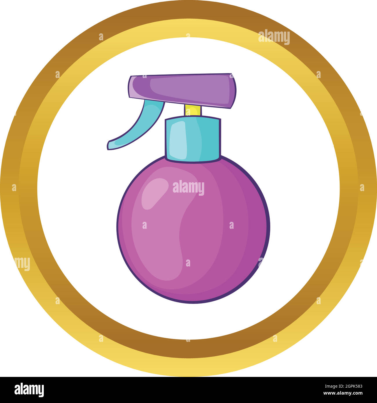 Spray icona vettore Illustrazione Vettoriale