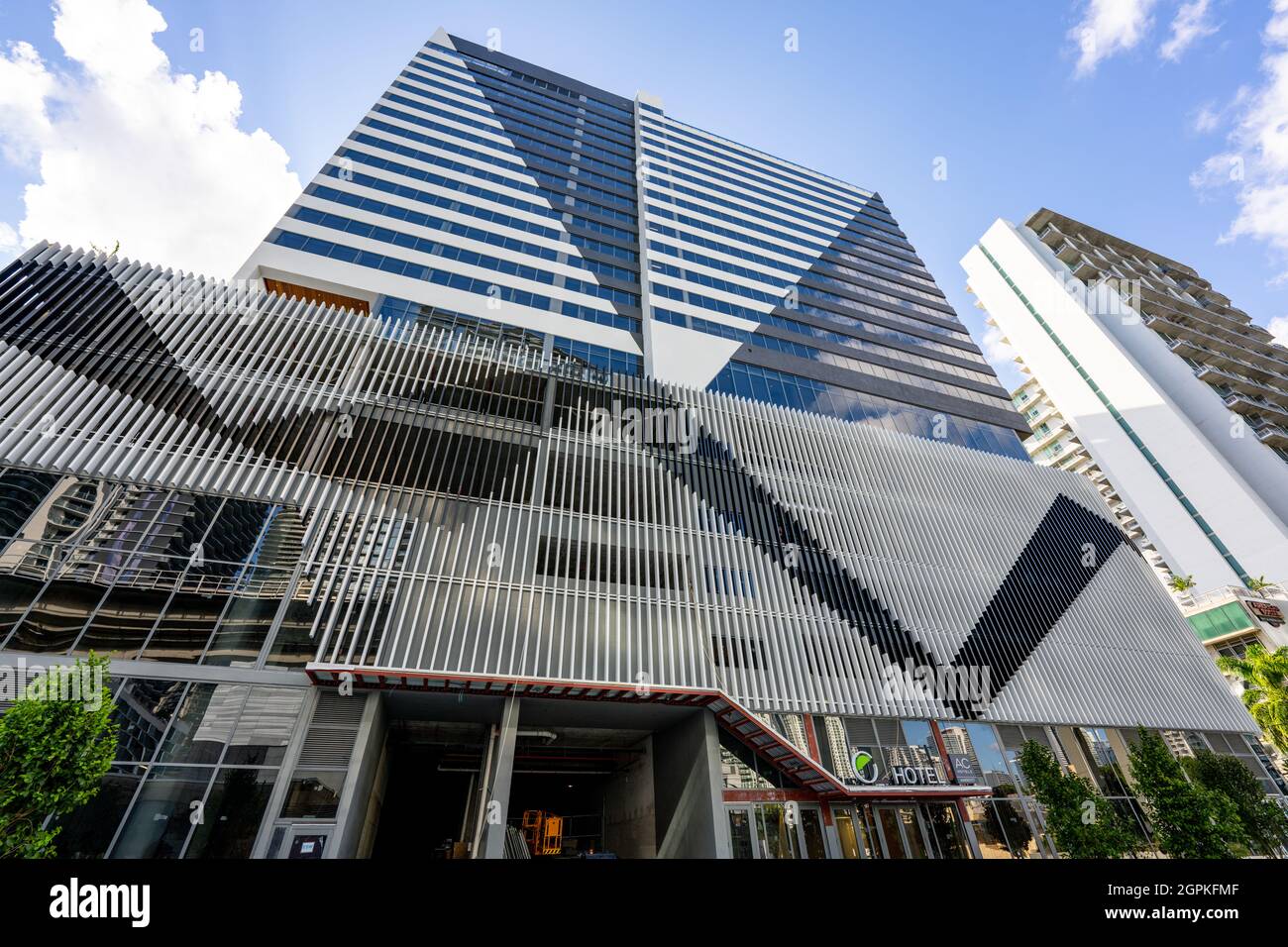 brickell, FL, USA - 26 settembre 2021: Foto dell'AC Hotel by Marriott at Brickell Foto Stock