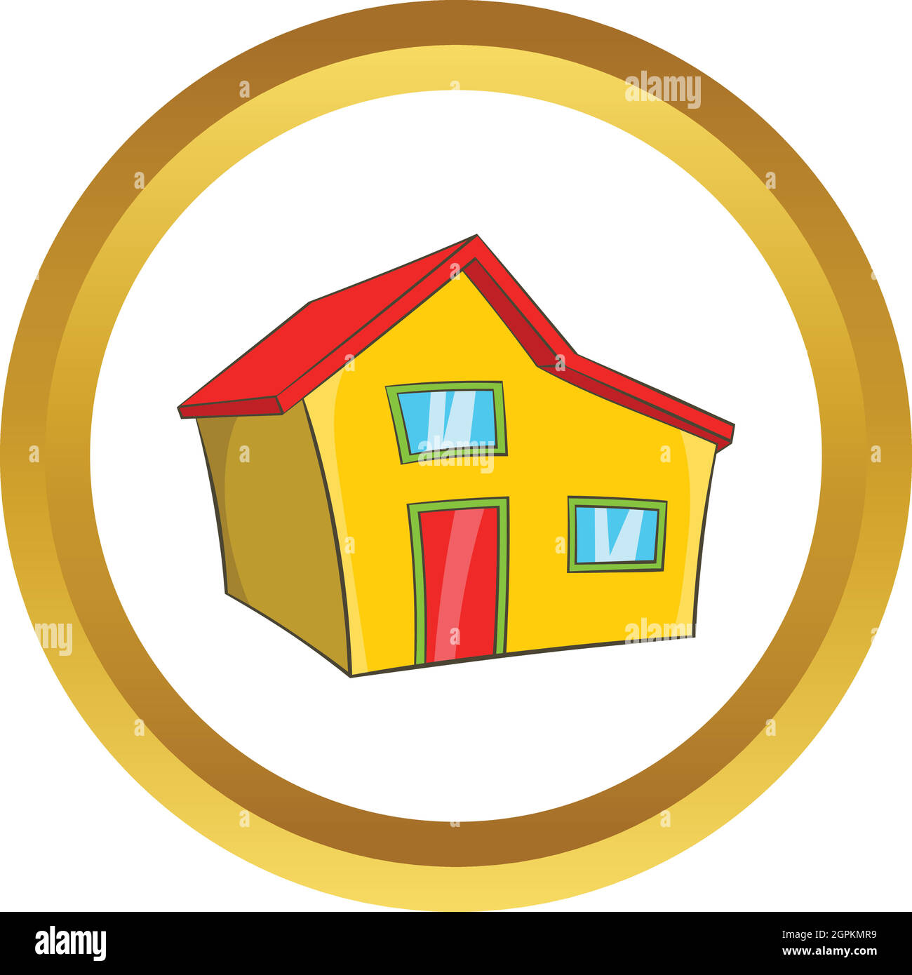 Immobiliare icona vettore Illustrazione Vettoriale