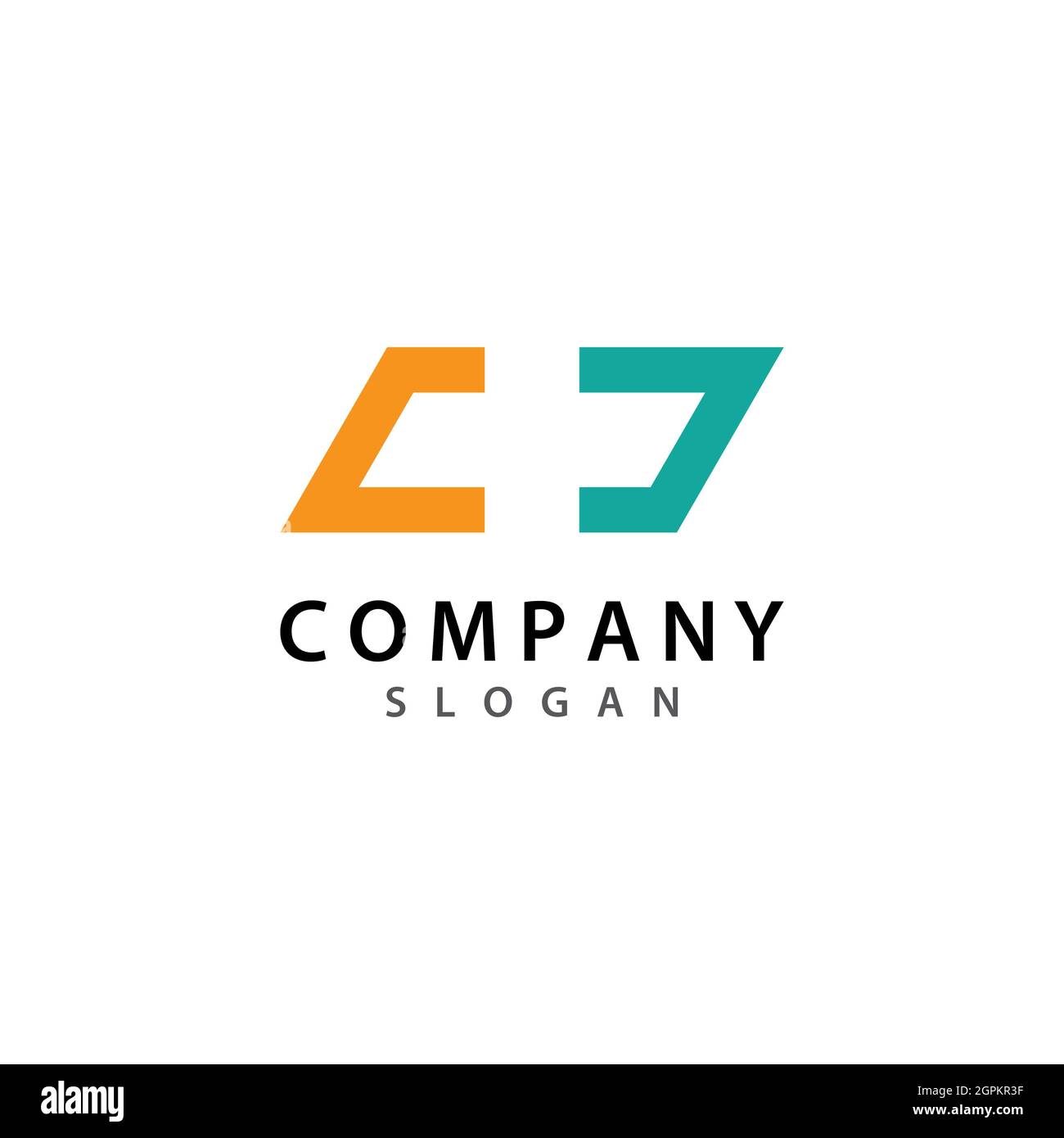 Design dell'icona del modello del logo Health Foto Stock