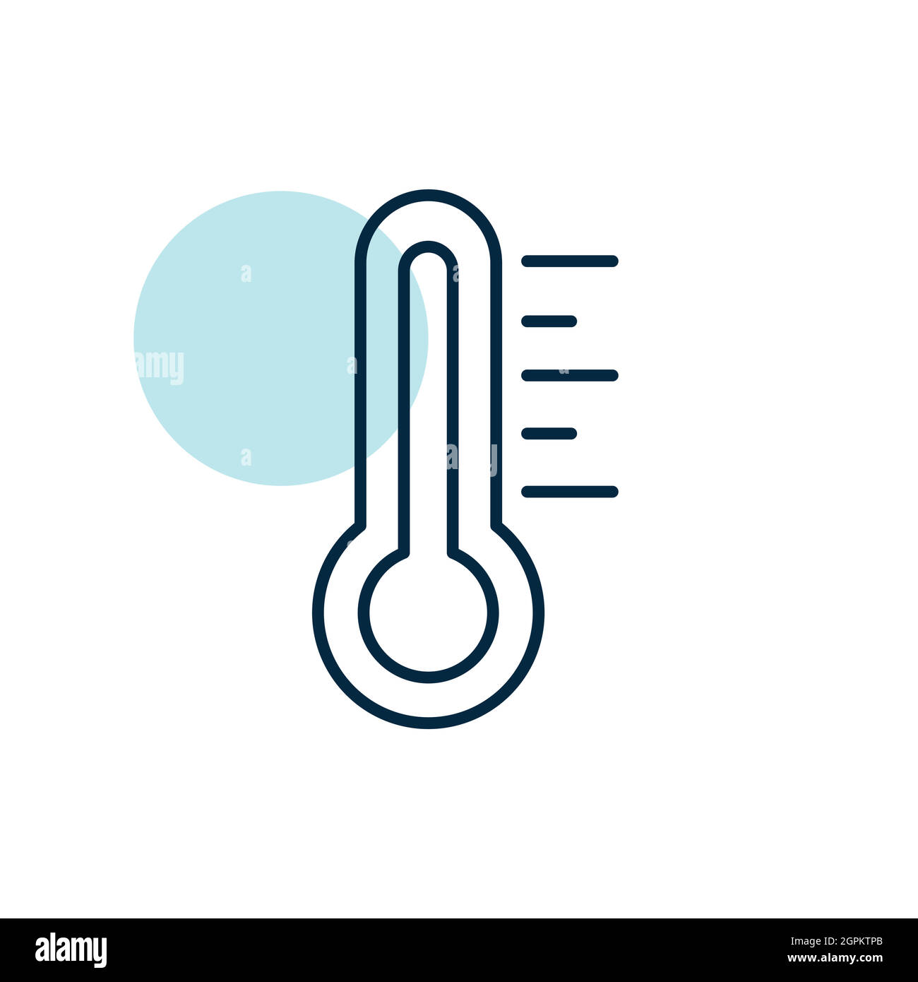 Icona del vettore caldo termico del termometro. Cartello meteo Immagine e  Vettoriale - Alamy