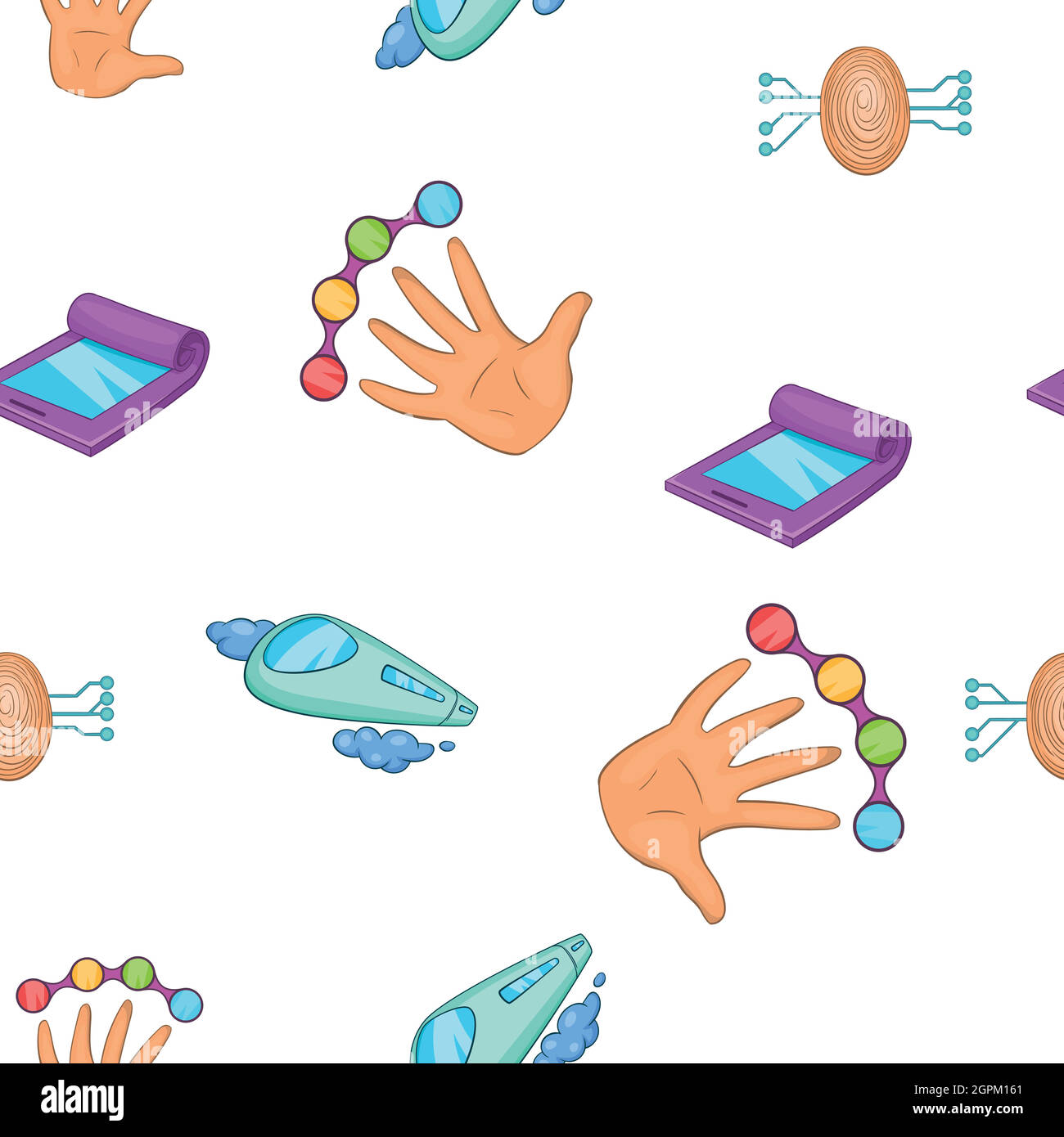 Design innovativo, stile cartoon Illustrazione Vettoriale