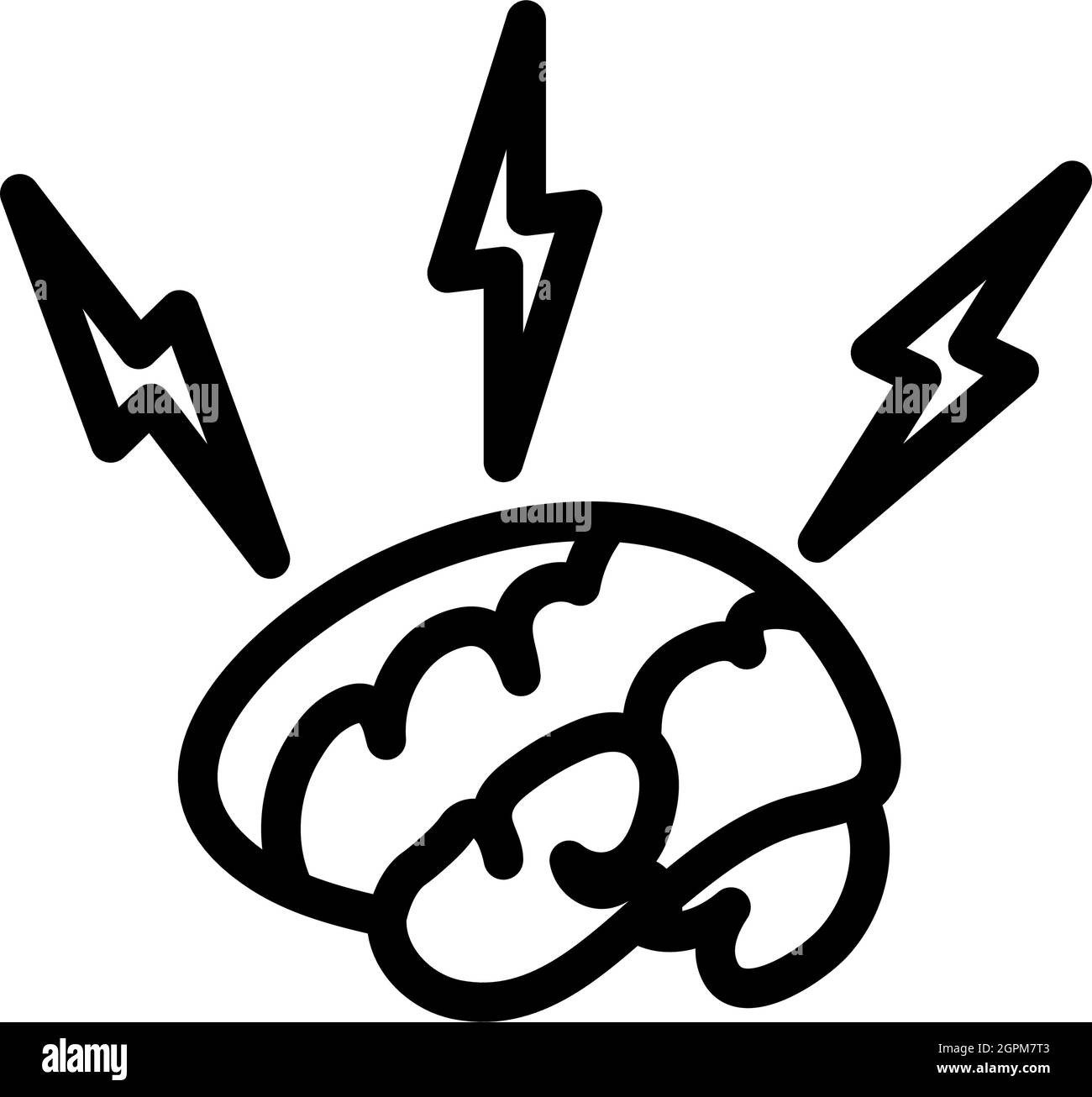 Icona di Brainstorm Illustrazione Vettoriale