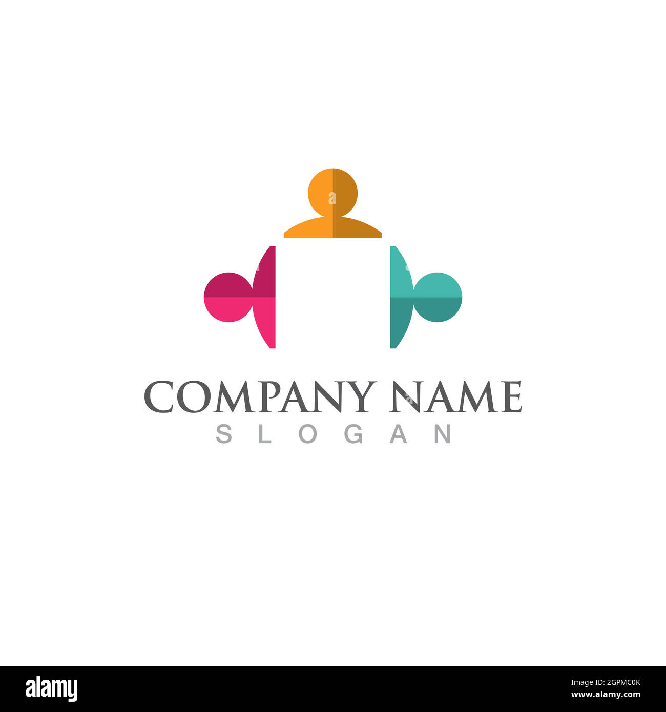 Icona Community, Network e social Illustrazione Vettoriale