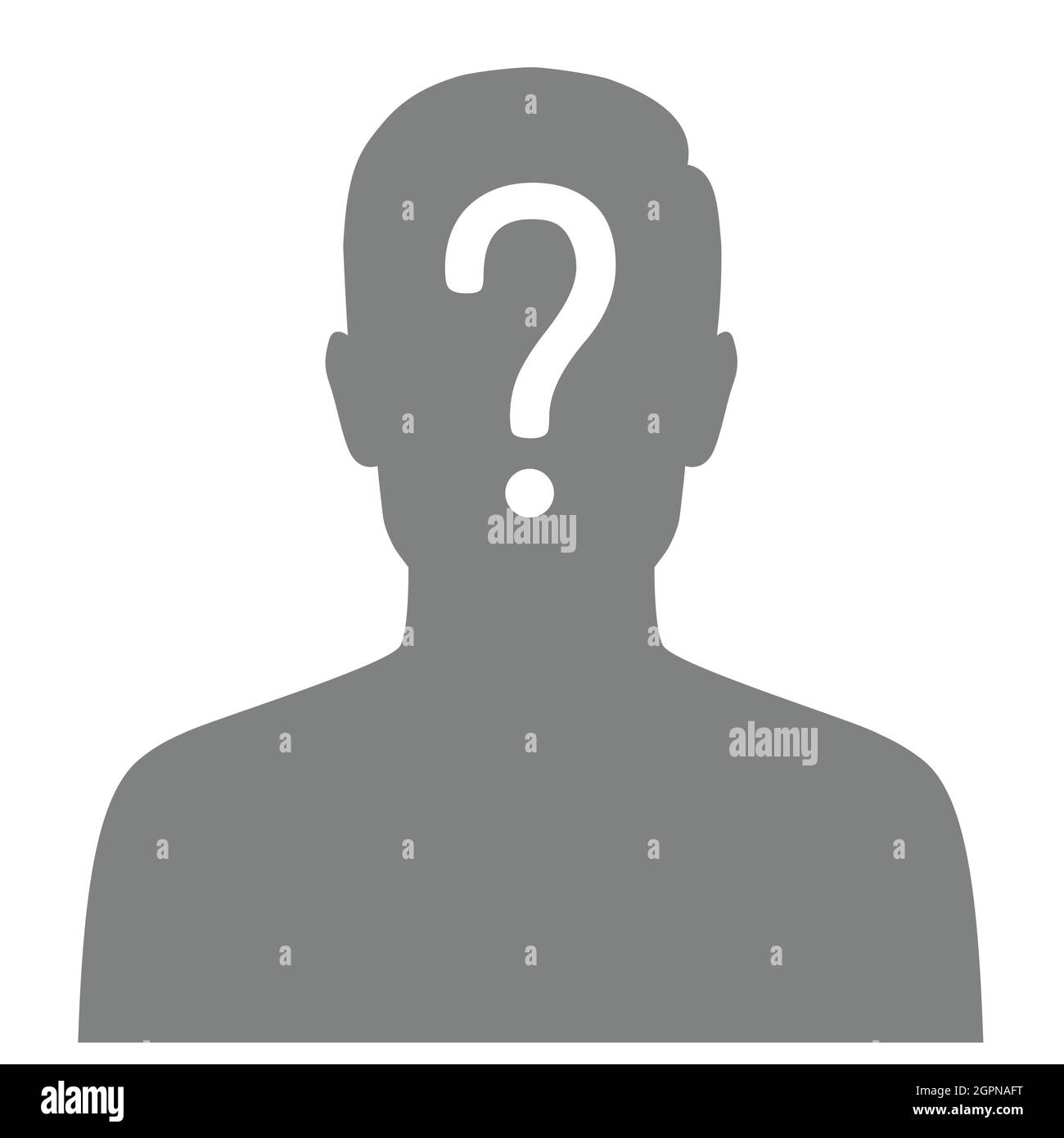 persona mancante, poster grafico desiderato Illustrazione Vettoriale
