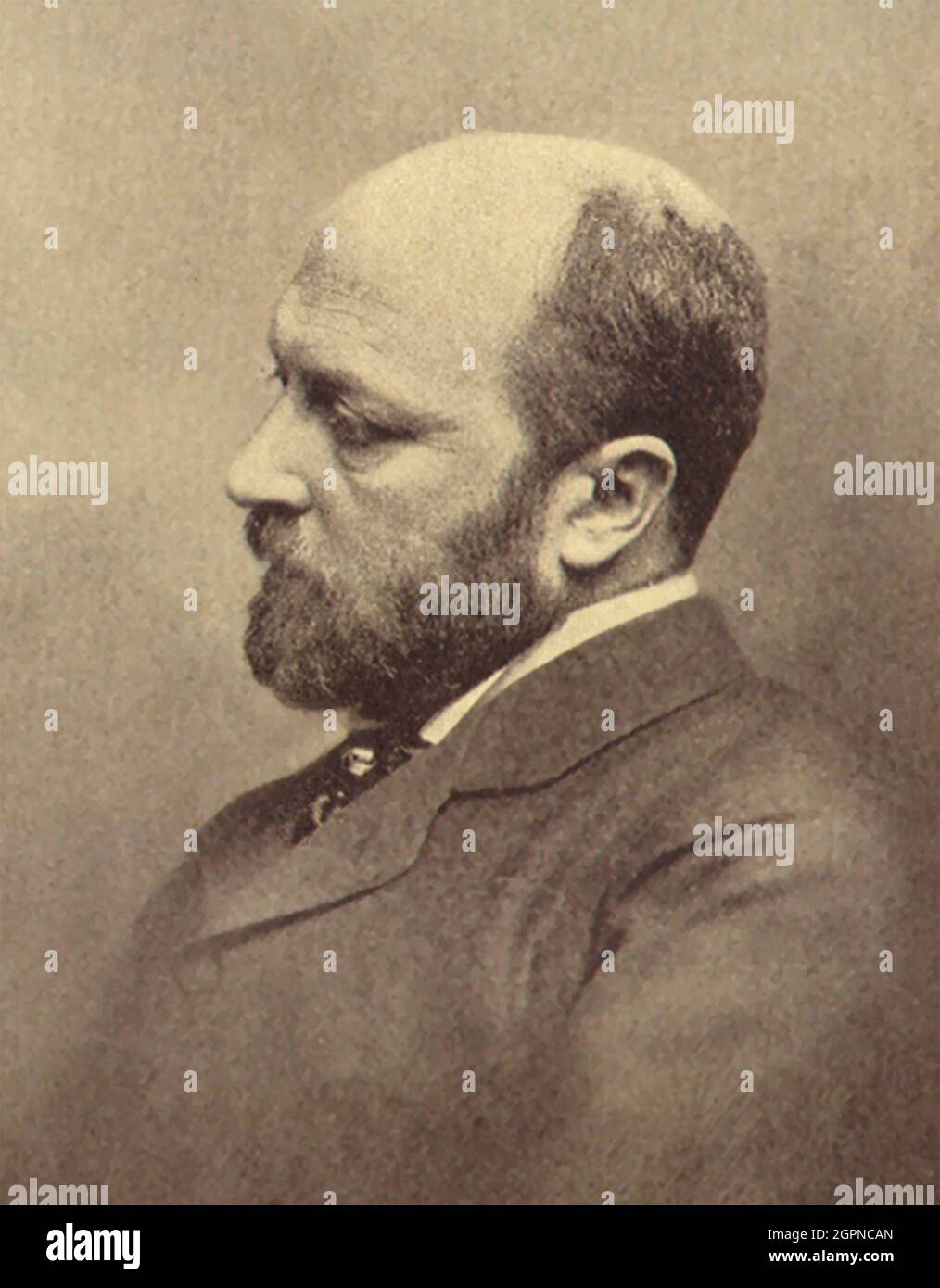 HENRY JAMES (1843-1916) romanziere anglo-americano nel 1890 Foto Stock