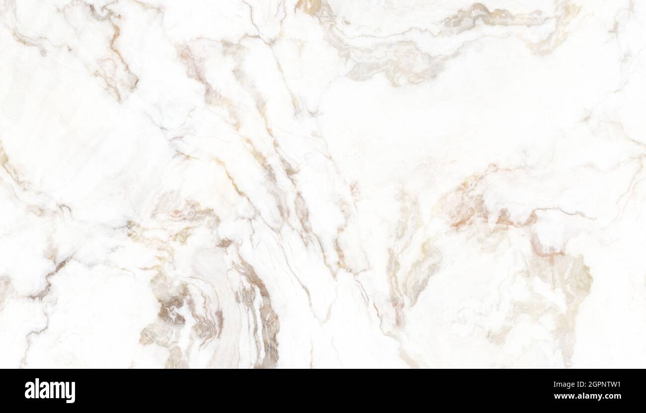 Marmo bianco pattern con parentesi grigio e oro vene. Abstract texture e background. 2D illustrazione Foto Stock