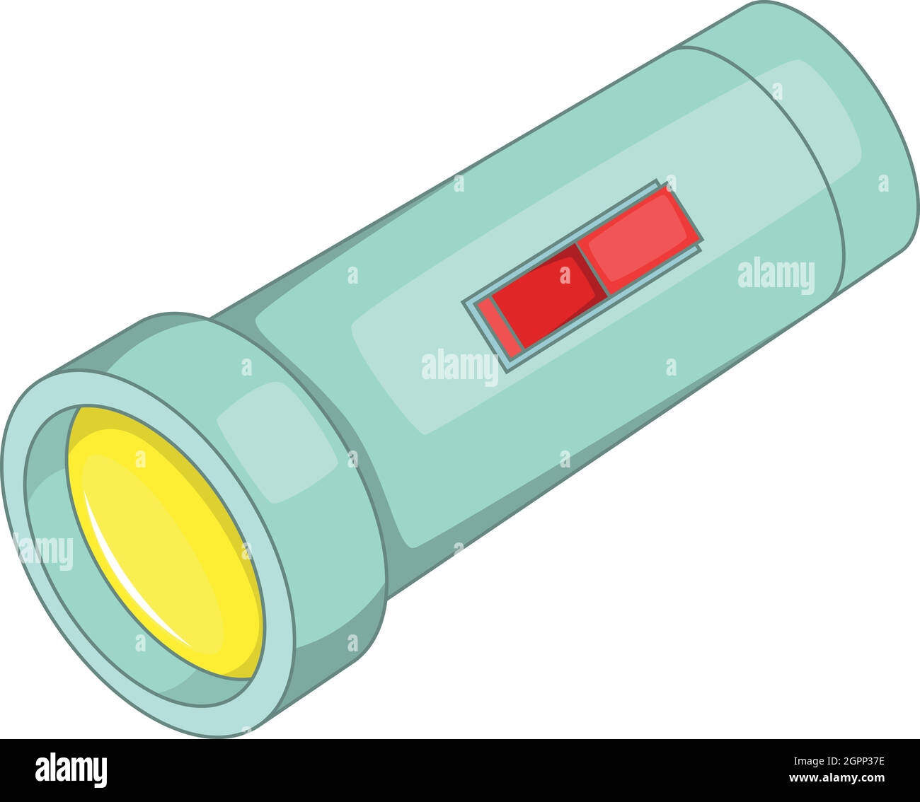 Icona della lanterna, stile cartoon Illustrazione Vettoriale