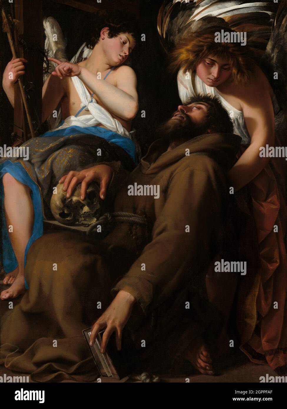 L'Estasi di San Francesco, 1601. Foto Stock