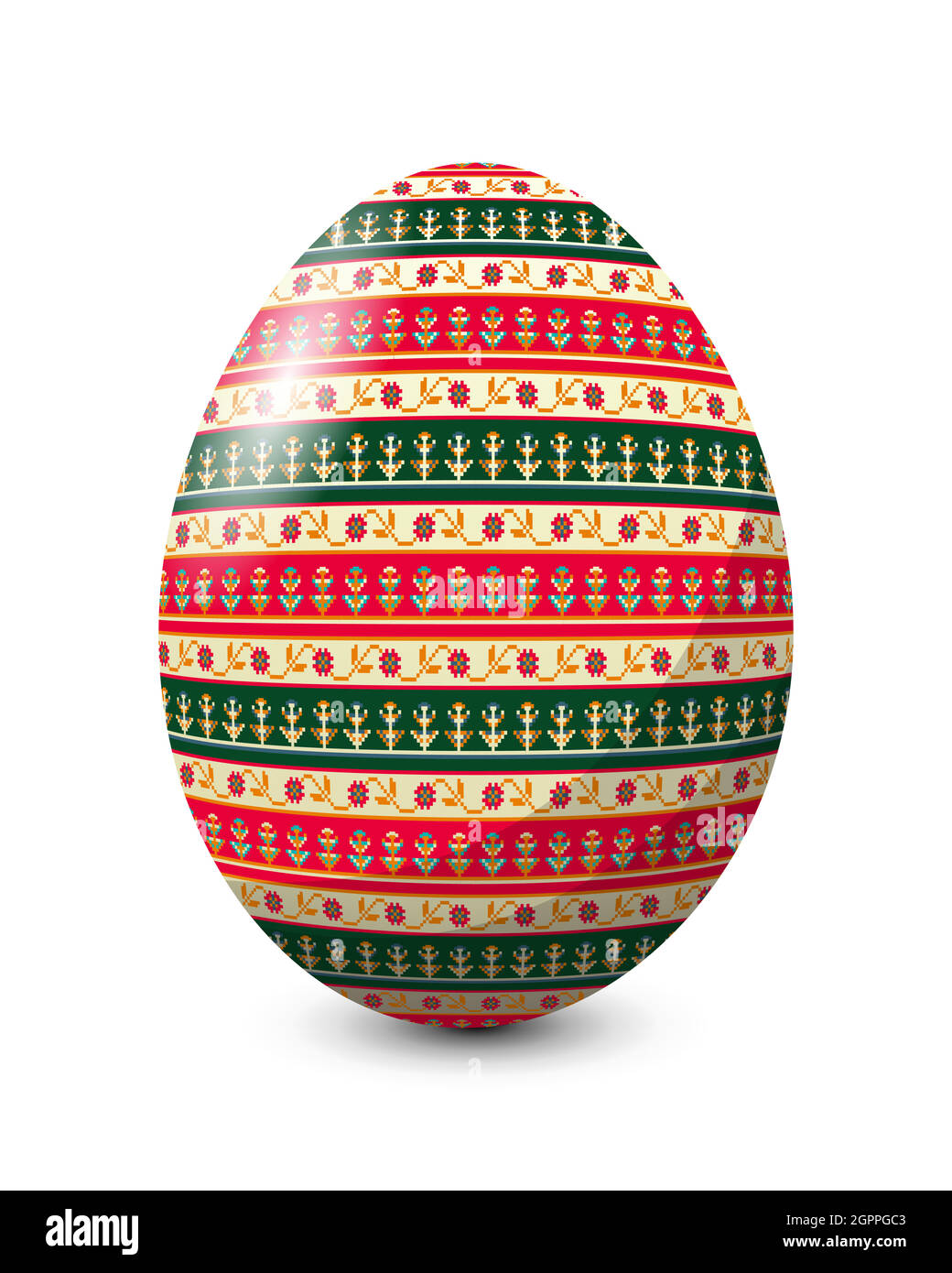 Uovo di Pasqua 29 Illustrazione Vettoriale