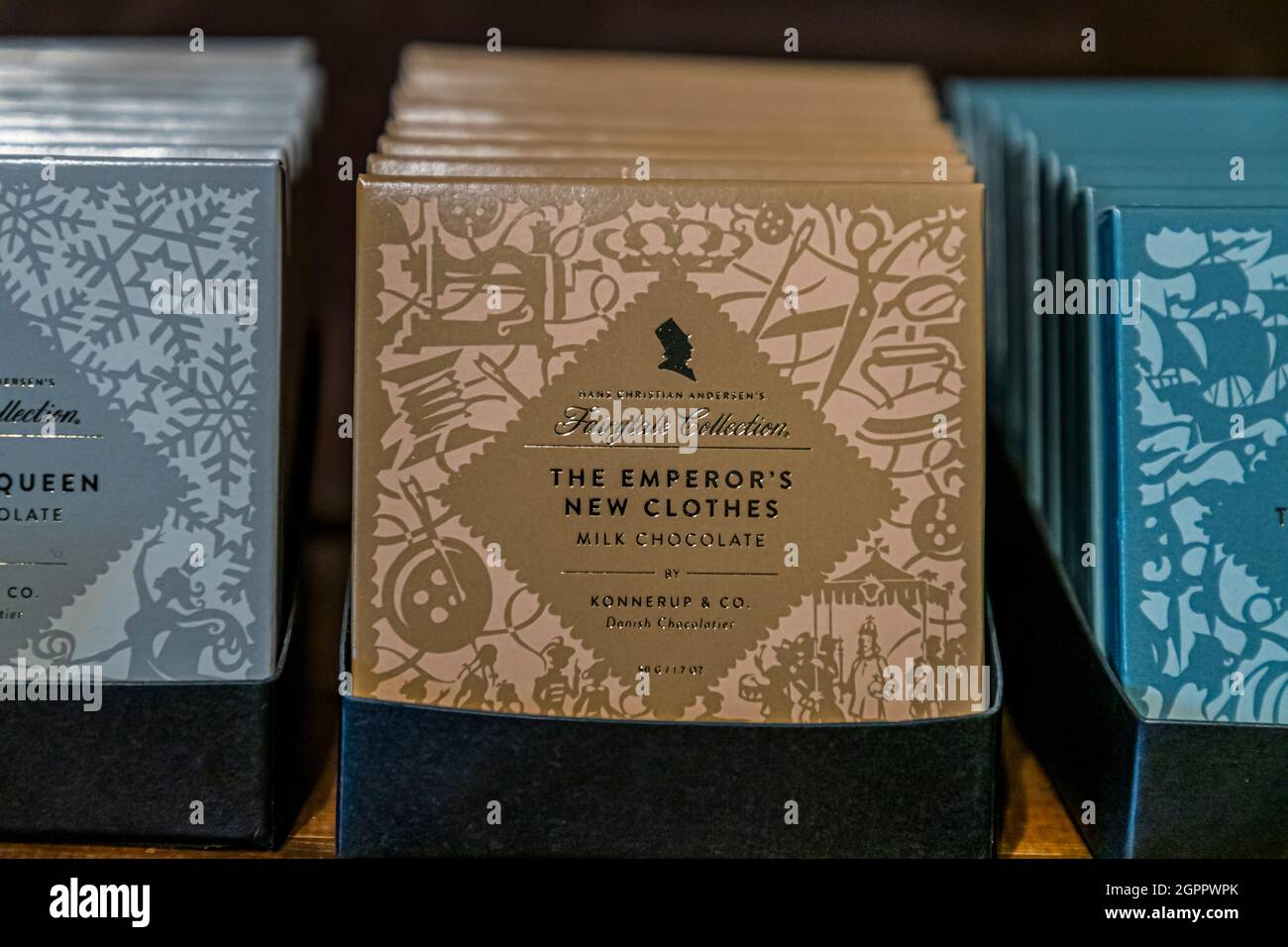 Konnerup Chocolatier a Faaborg-Midtfyn, Danimarca Foto Stock