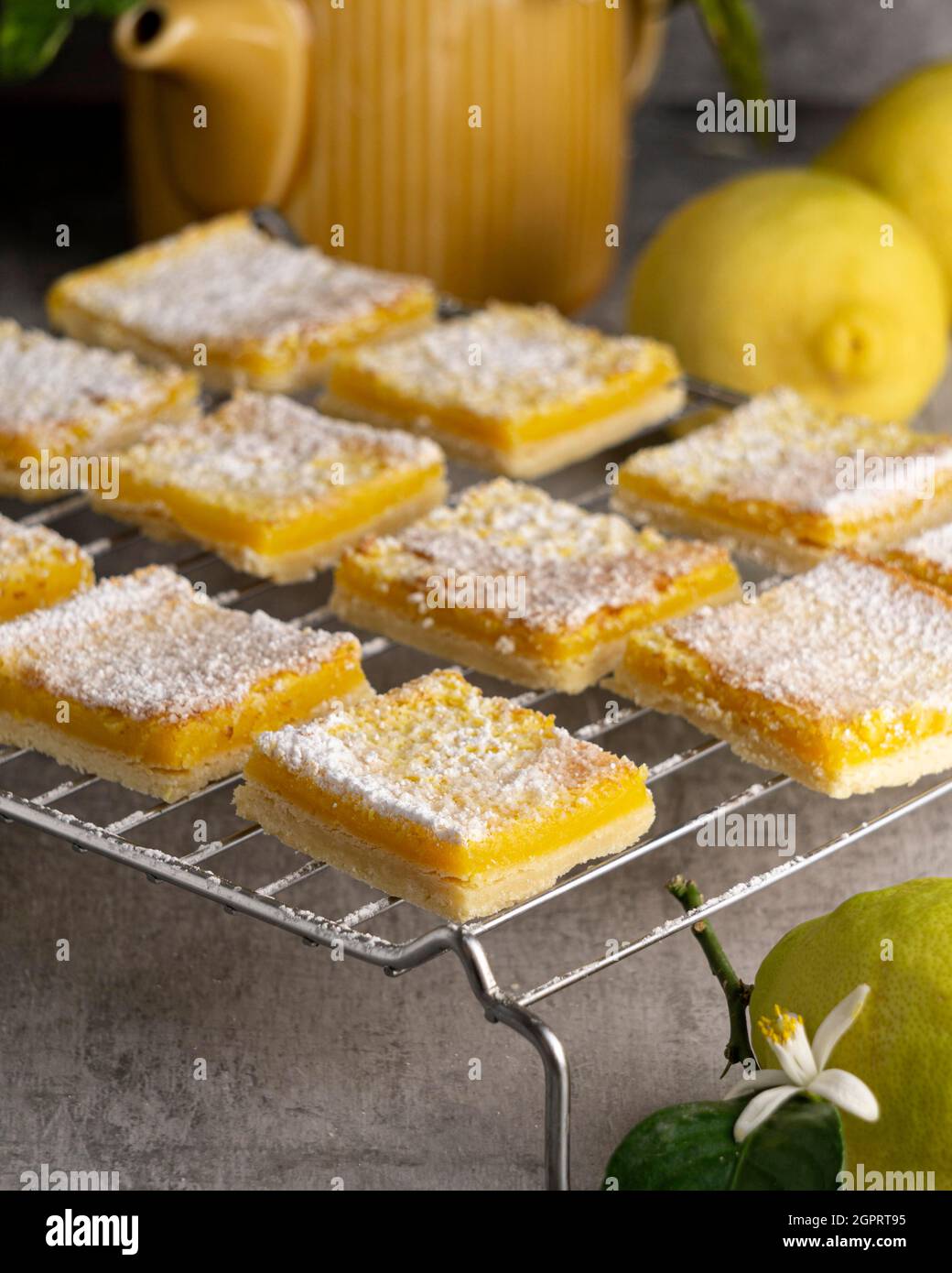 Assortimento di deliziosi dolci fatti in casa Foto Stock