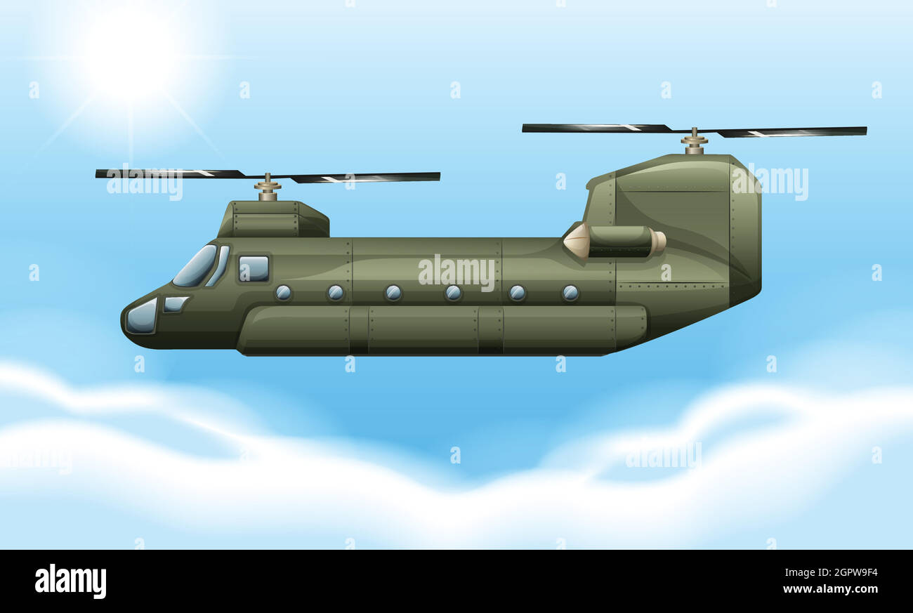 Chopper Illustrazione Vettoriale