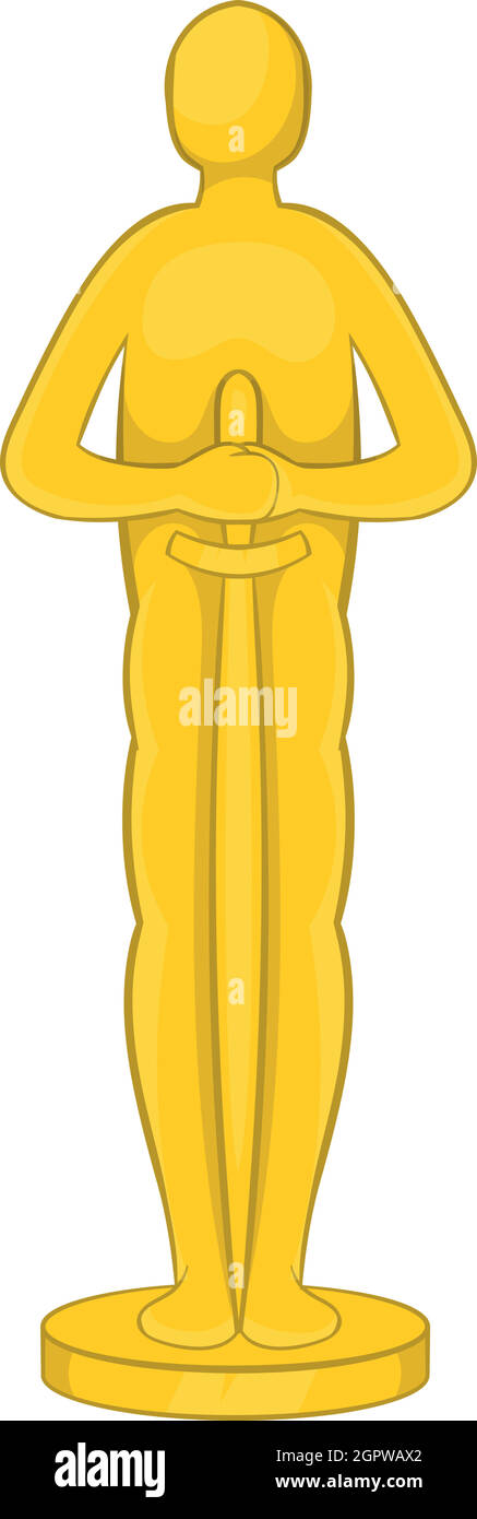 Premio cinematografico icona, stile cartoon Illustrazione Vettoriale