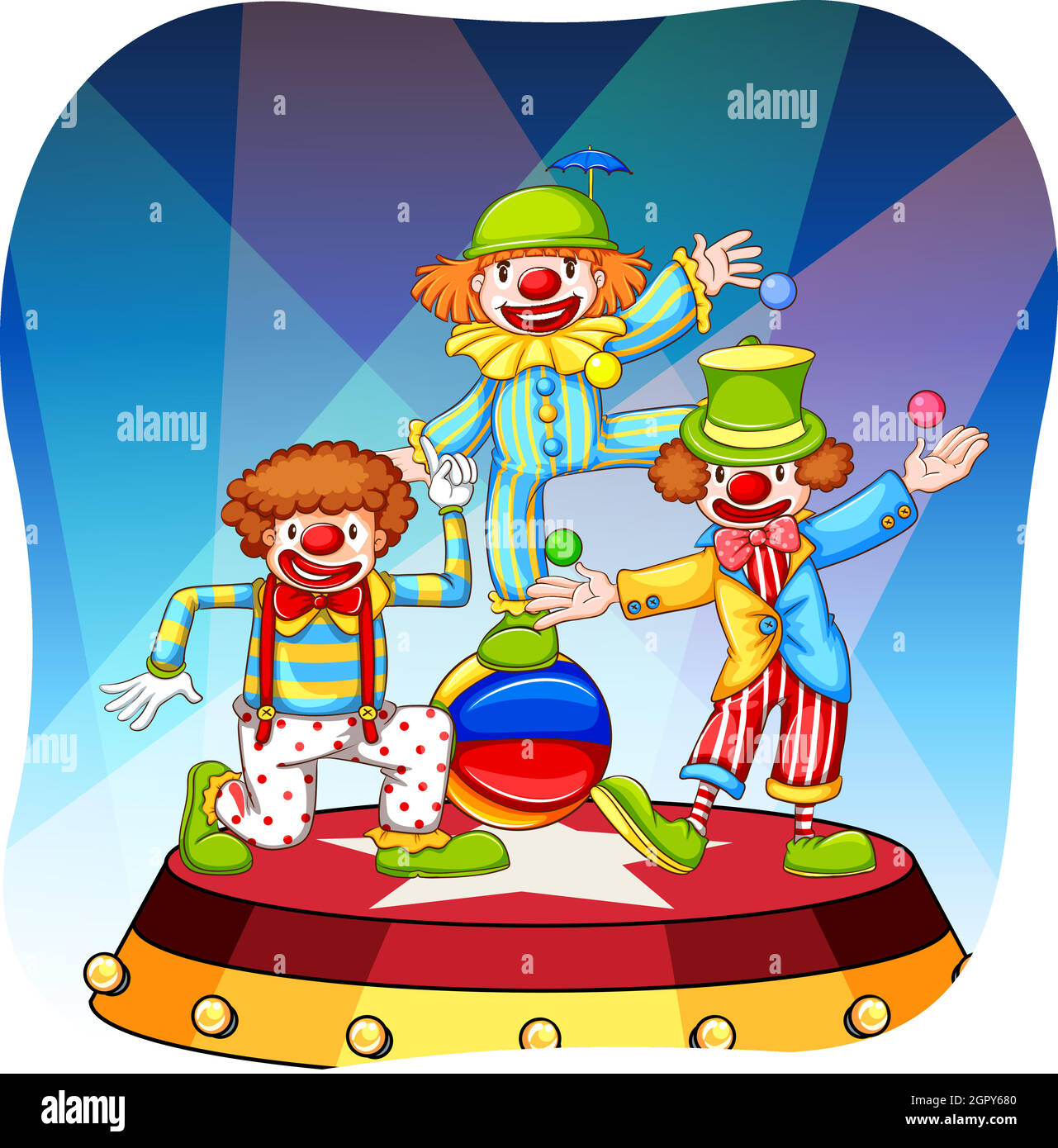 Circus Illustrazione Vettoriale