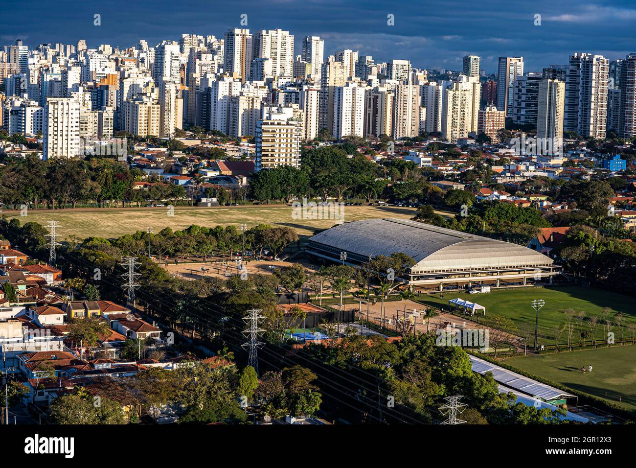 L'evento si è svolto presso la Sao Paulo Equestrian Society. San Paolo, Brasile. Foto Stock