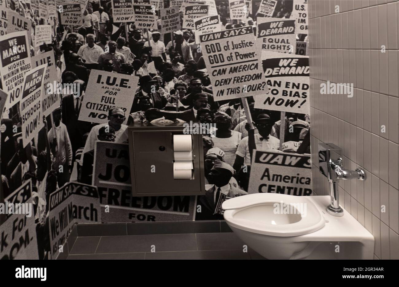 Poster House Museum a Chelsea Manhattan NYC Foto Stock