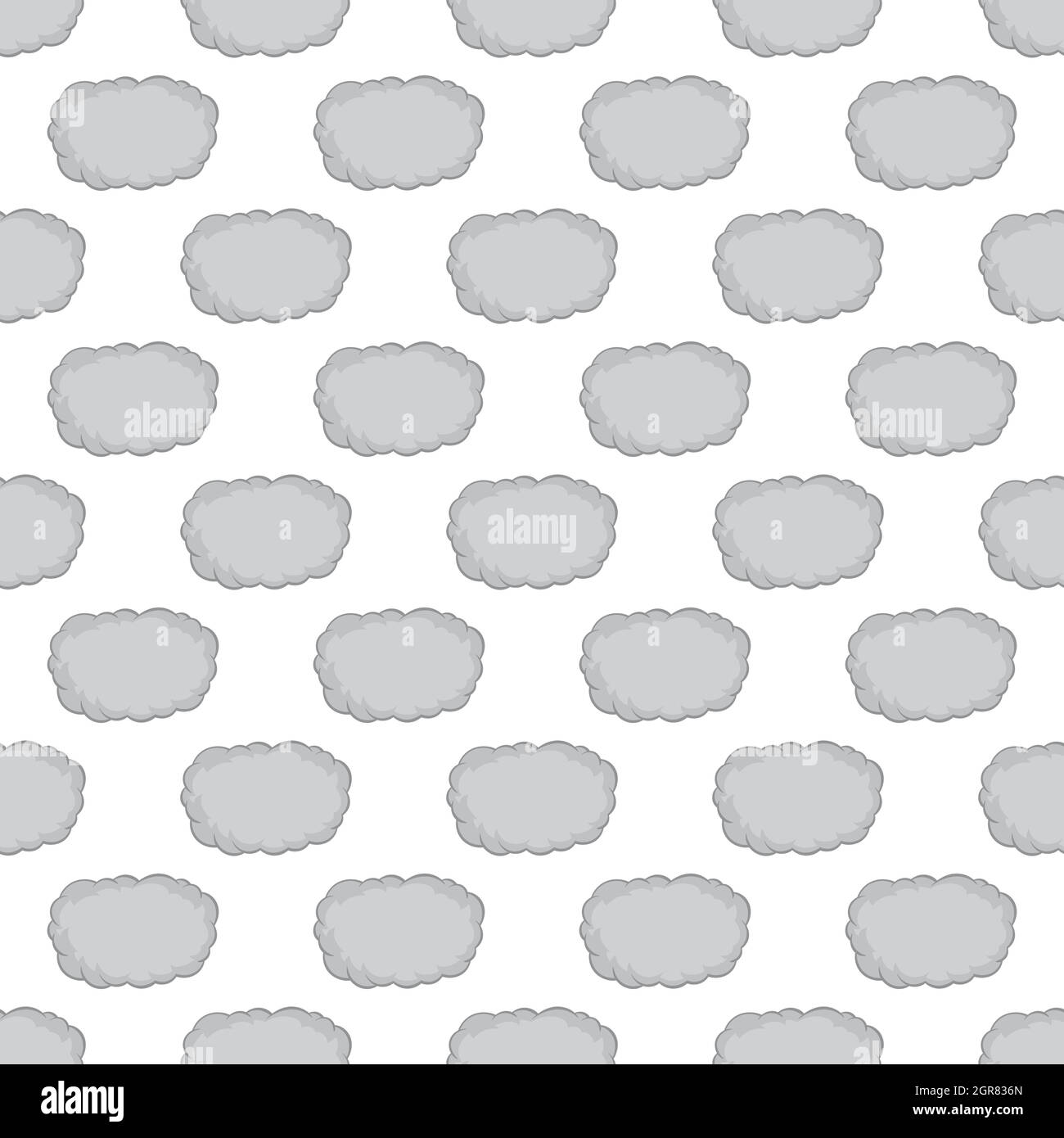 Cloud pattern senza giunture Illustrazione Vettoriale