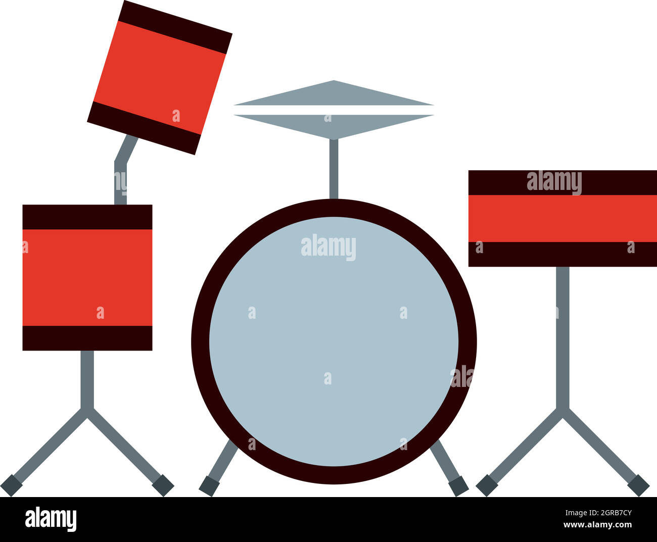 Tamburi tamburi Immagini Vettoriali Stock Alamy