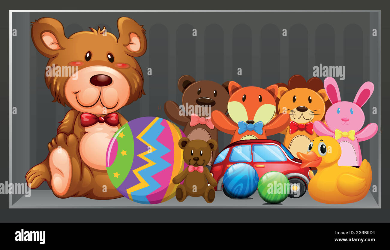 Occhi di sicurezza in plastica con rondelle per giocattoli, pupazzi,  orsacchiotto, bambole Immagine e Vettoriale - Alamy