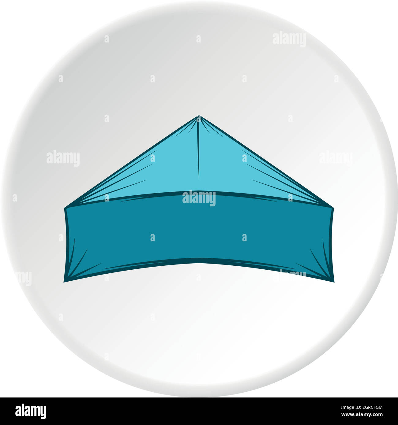Icona a forma di freccia, stile cartoon Illustrazione Vettoriale