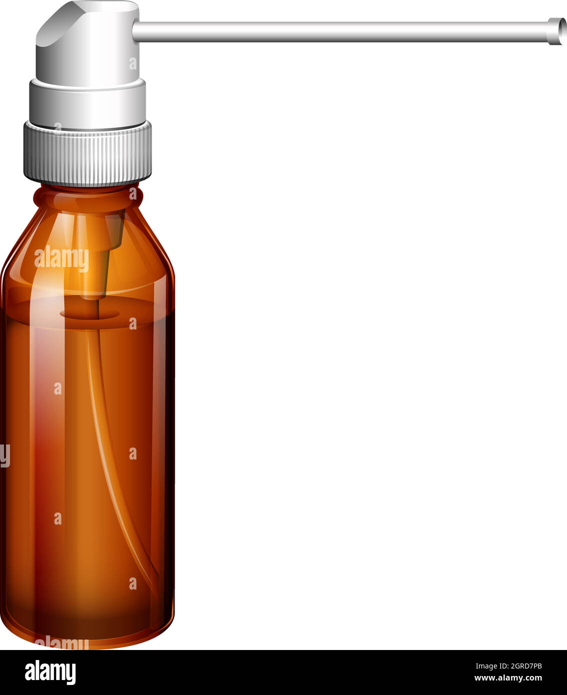 Un flacone spray Illustrazione Vettoriale