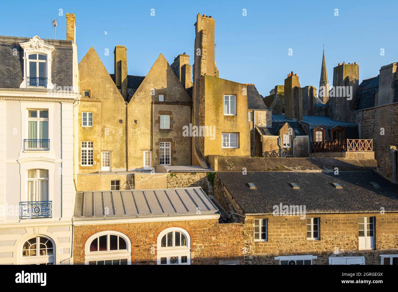 Francia, Ille-et-Vilaine, Saint-Malo intra-Muros Foto Stock