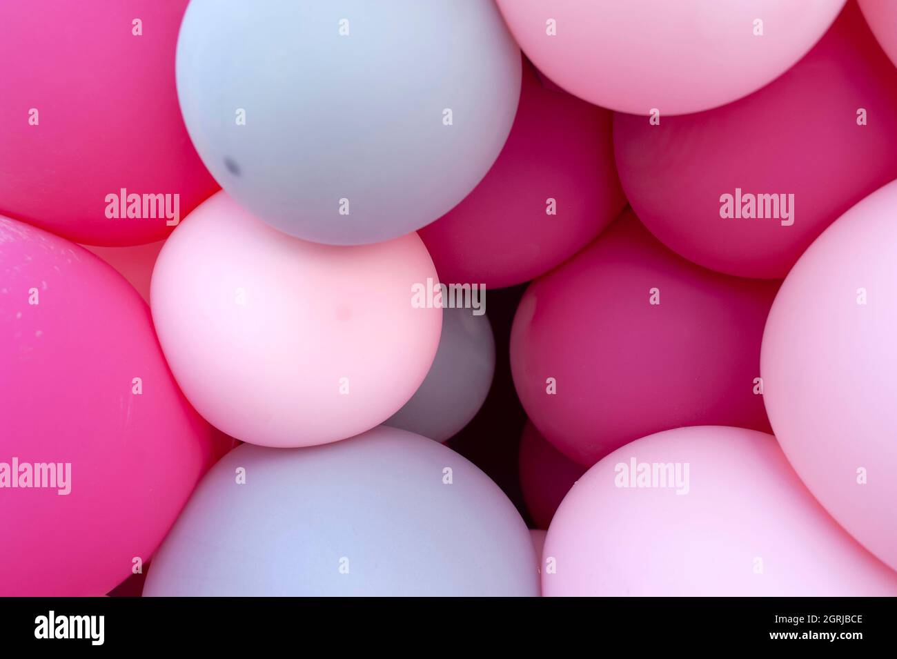 Palloncini colorati, festa, apertura, foto stock di intrattenimento Foto Stock