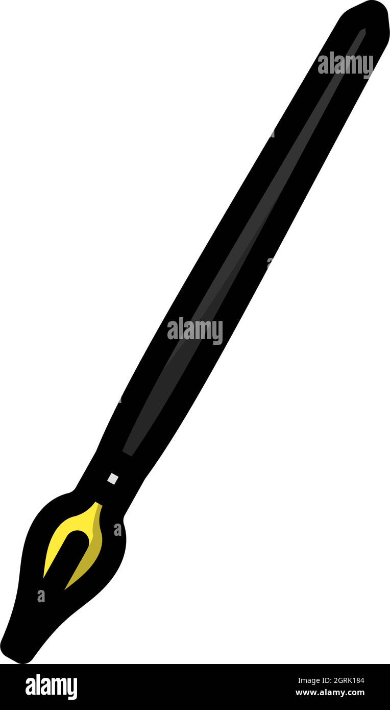 Fountain Pen Icona Illustrazione Vettoriale