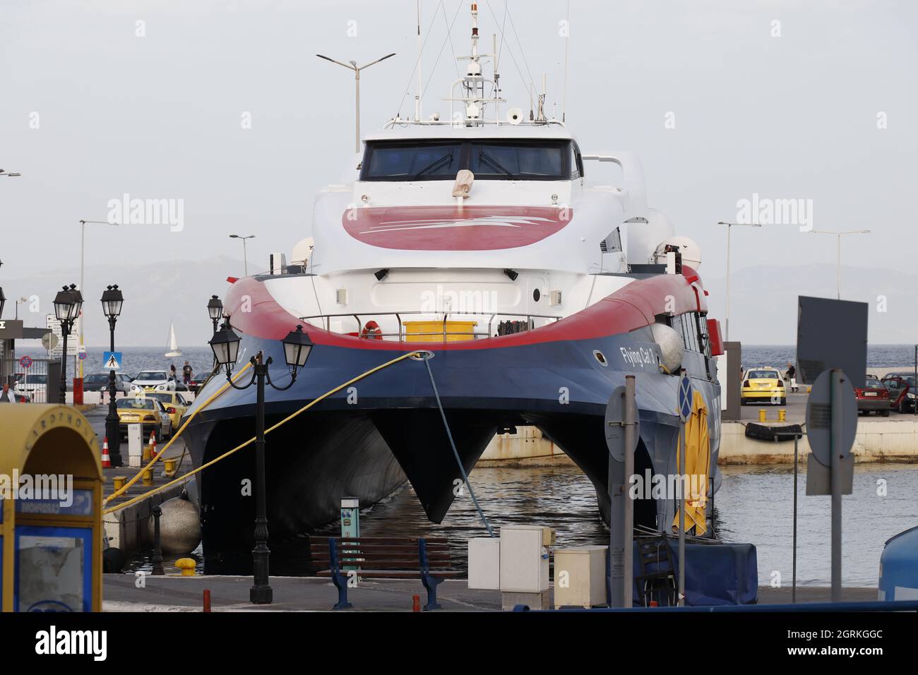 Hellenic Seaways "Flying Cat 3" Foto Stock