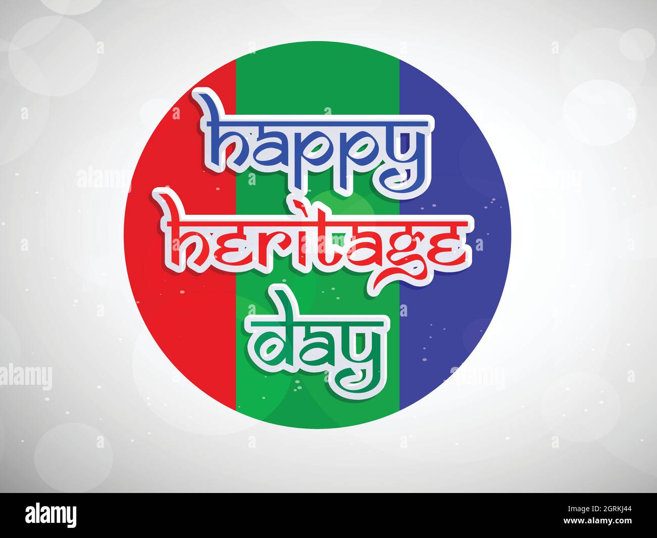 Heritage Day sfondo Illustrazione Vettoriale
