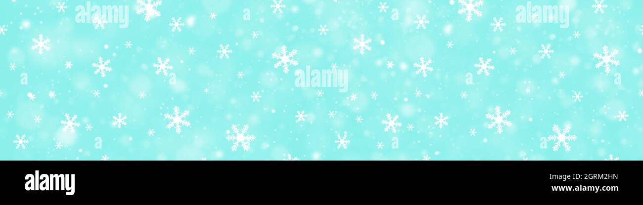 Bordo fiocco di neve per le idee di Natale. Foto Stock