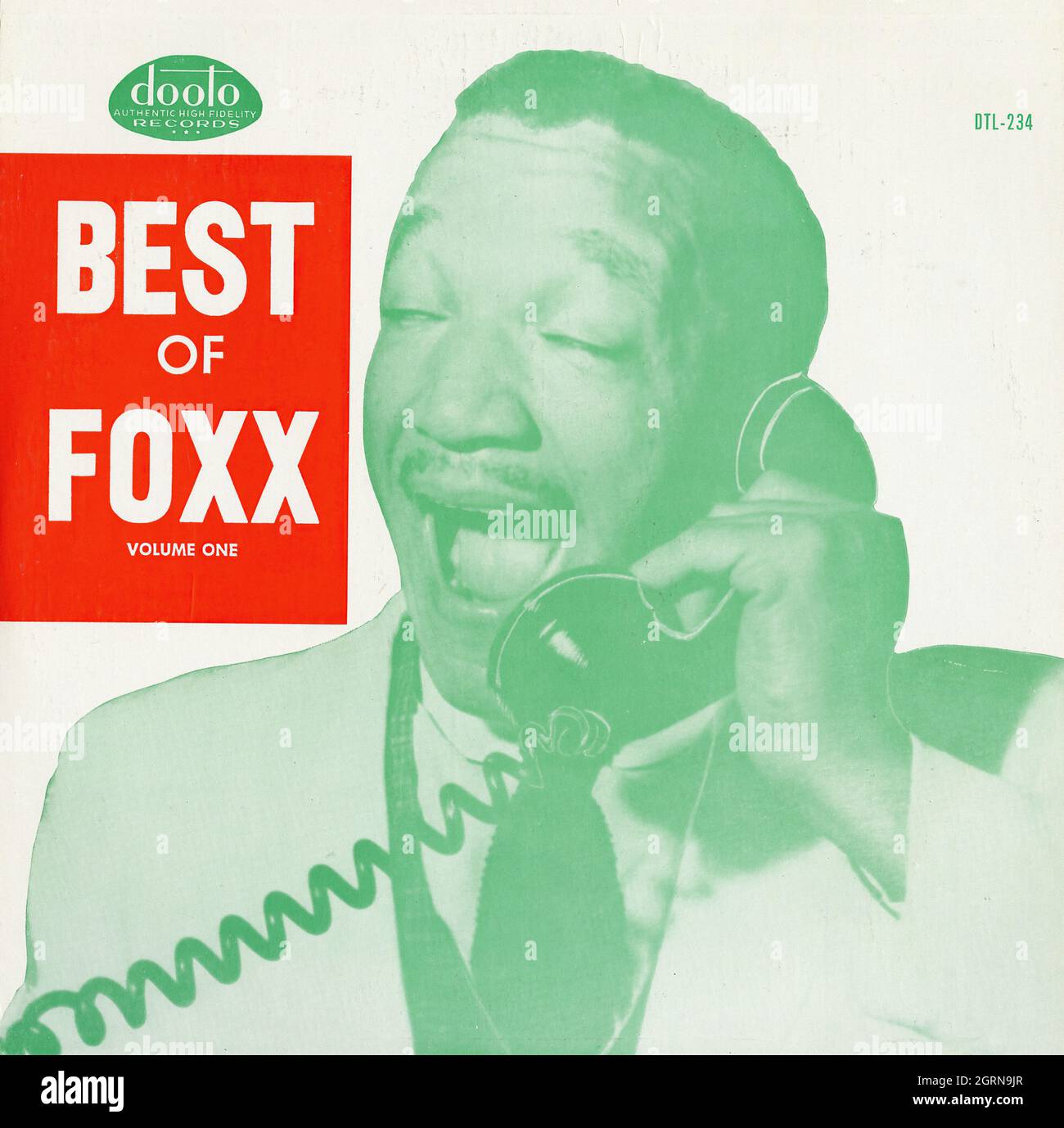 Best of Foxx Volume One - Vintage American Comedy Vinyl Album Foto Stock
