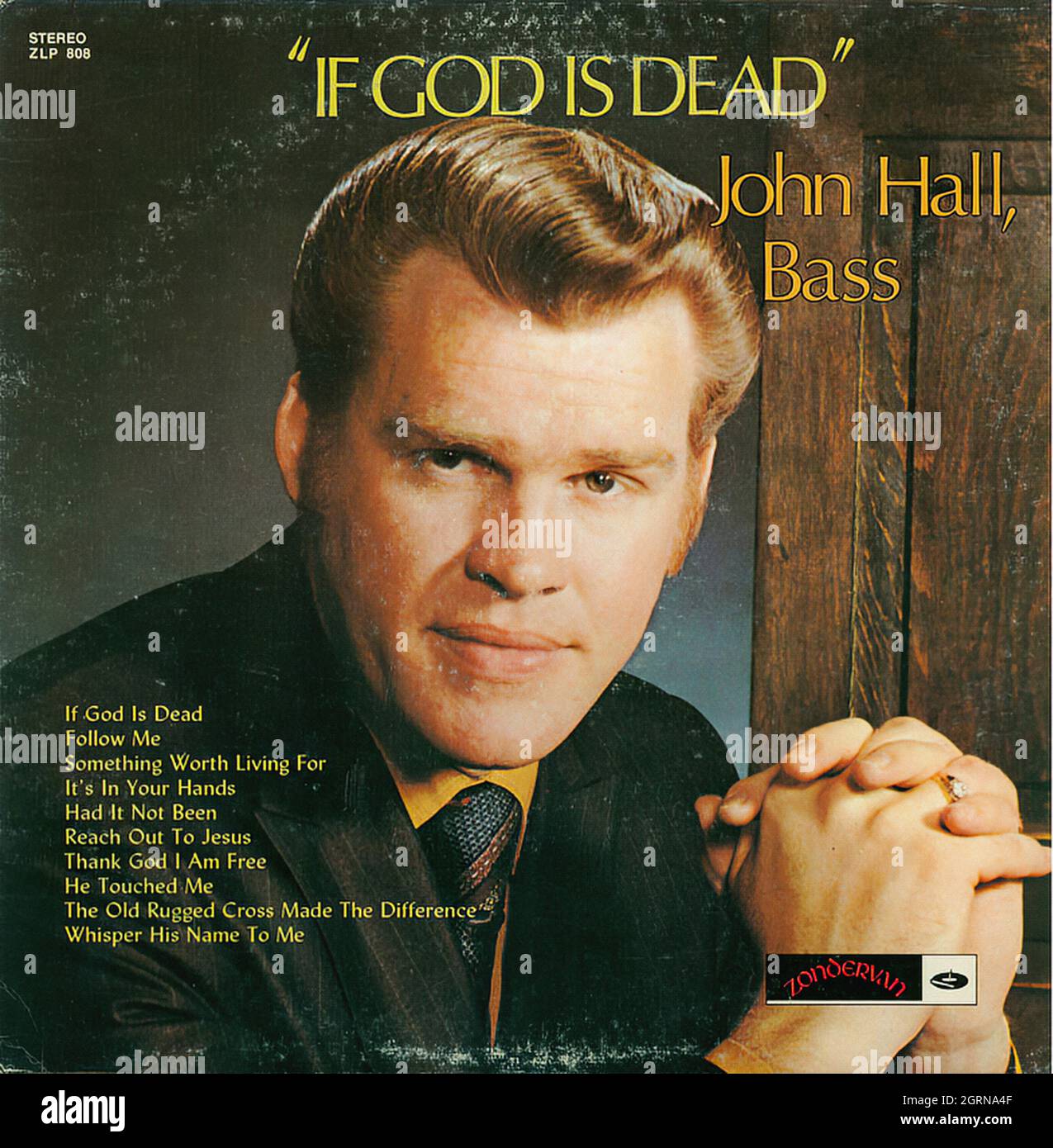 Big John Hall #1 - Vintage American Christian Vinyl Album Foto Stock