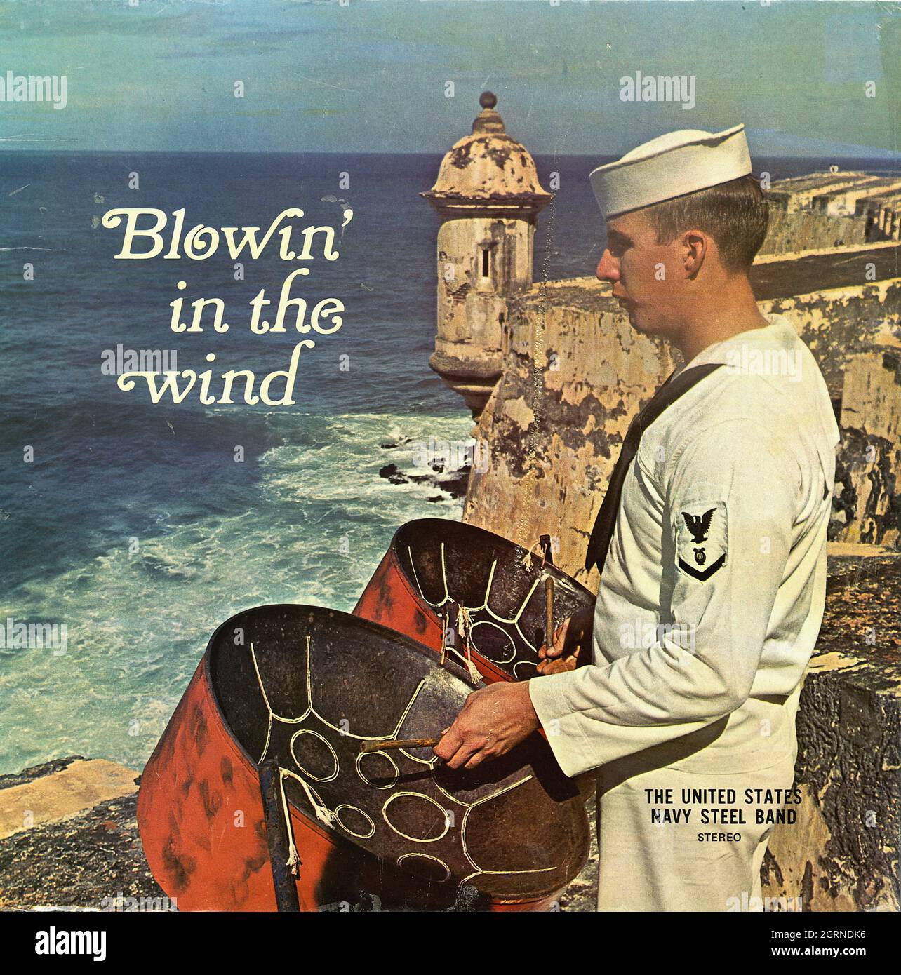 Blowin' in the Wind - Vintage Vinyl Album Foto Stock