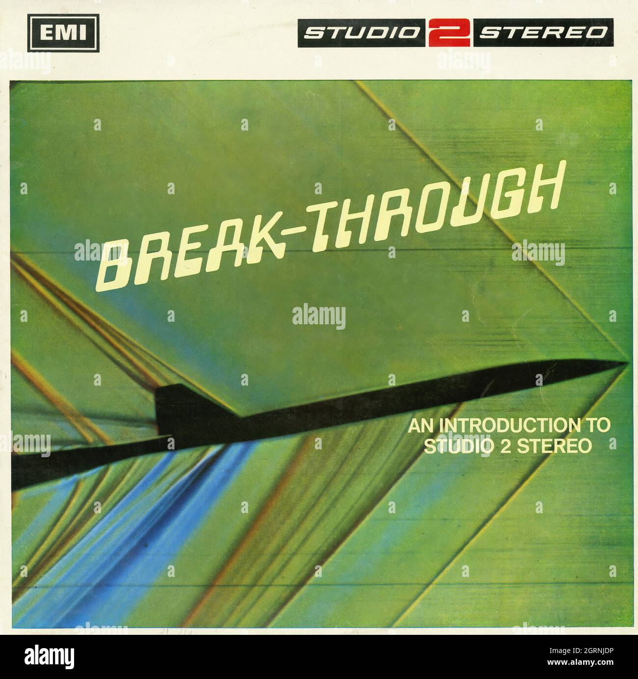 Break-through - Album Vintage Musical Vinyl Foto Stock