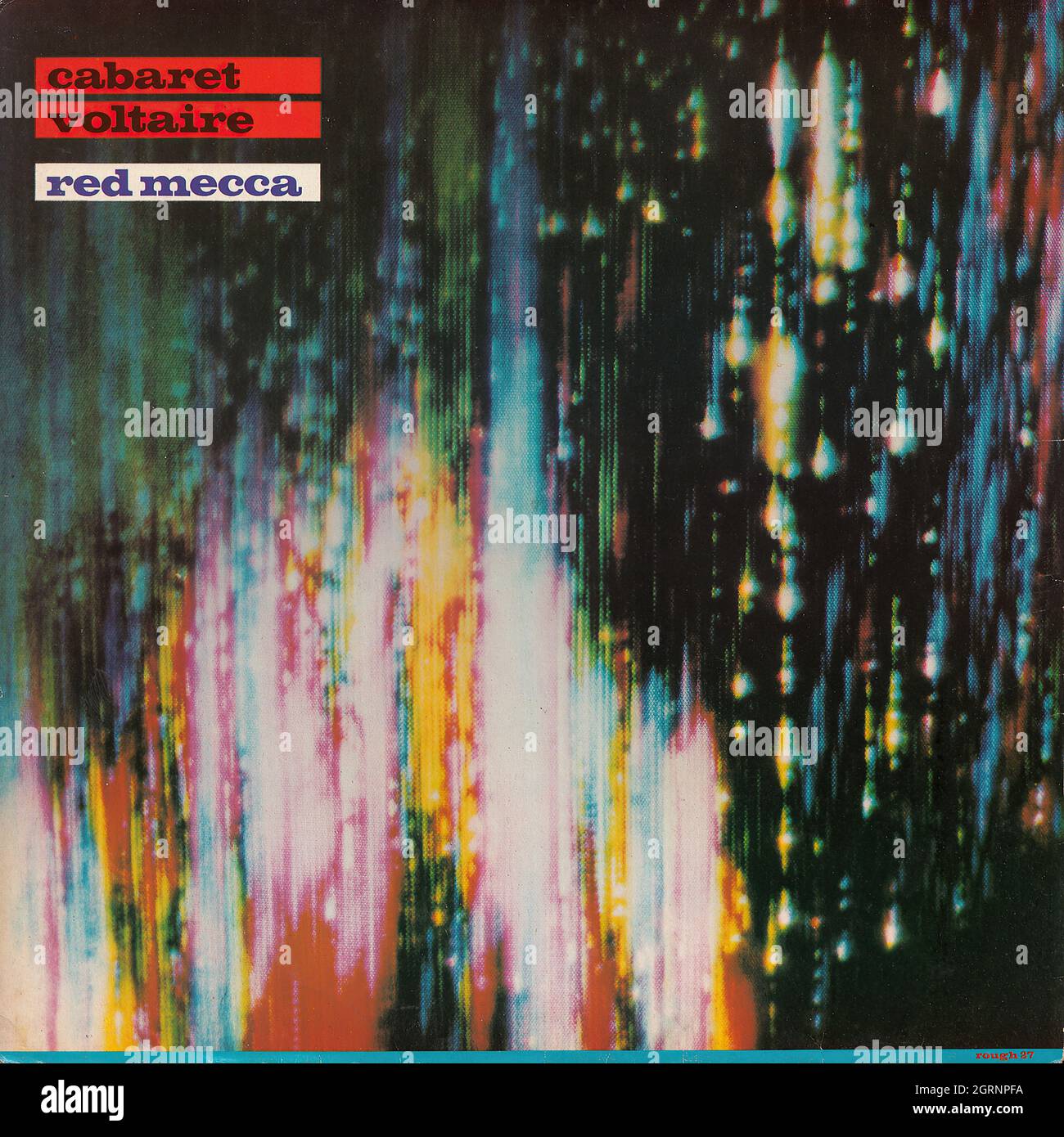 Cabaret Voltaire - Red Mecca - copertina Vintage Vinyl Record Foto Stock