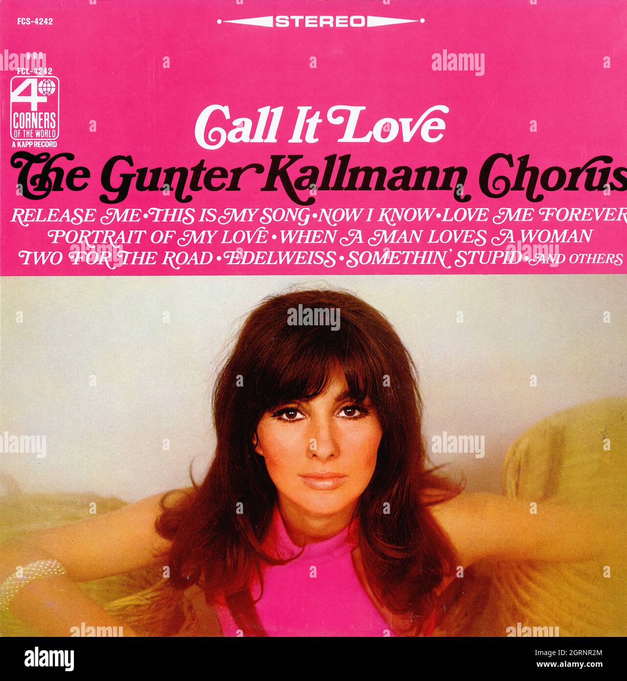 Gunter Kallmann - Call IT Love - Album Vintage Musical Vinyl Foto Stock